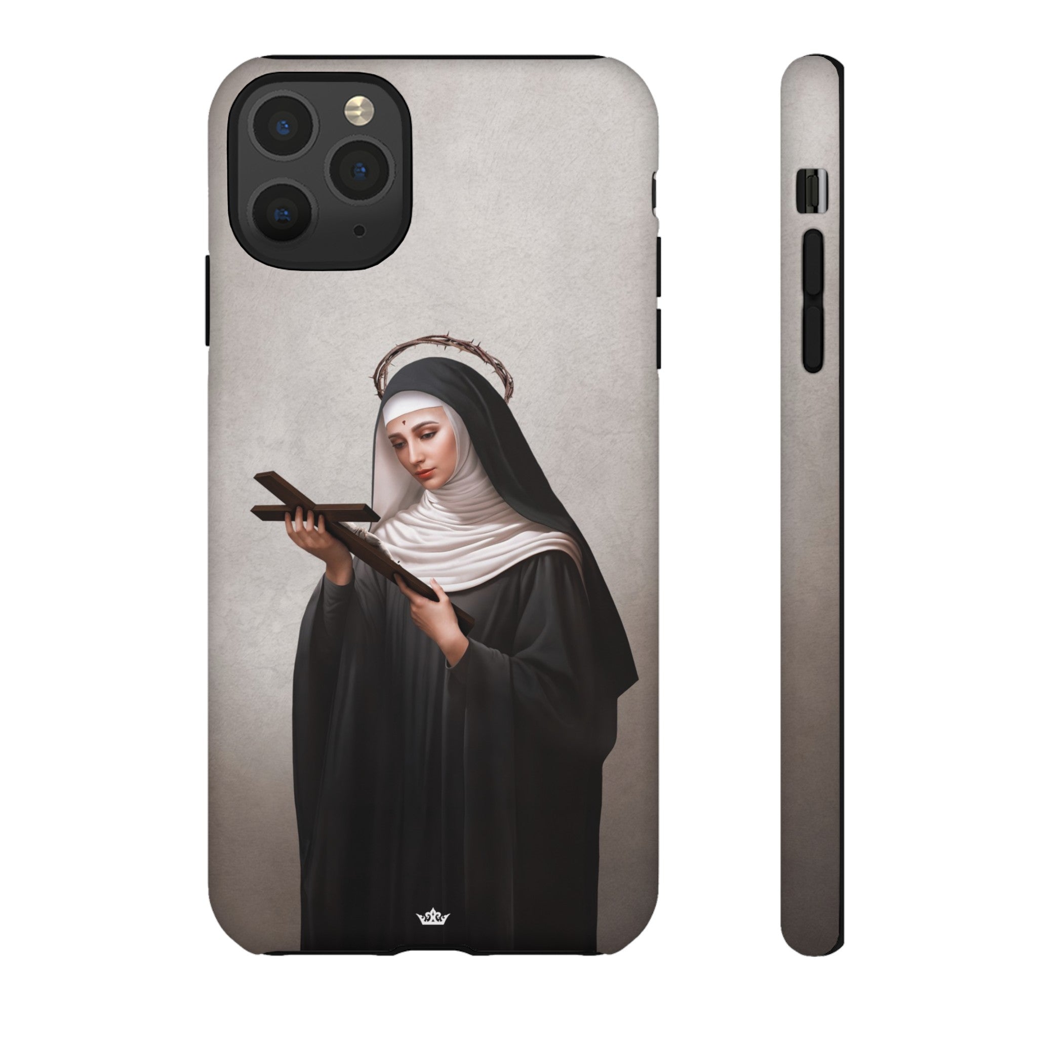 St. Rita of Cascia Hard Phone Case (Light)