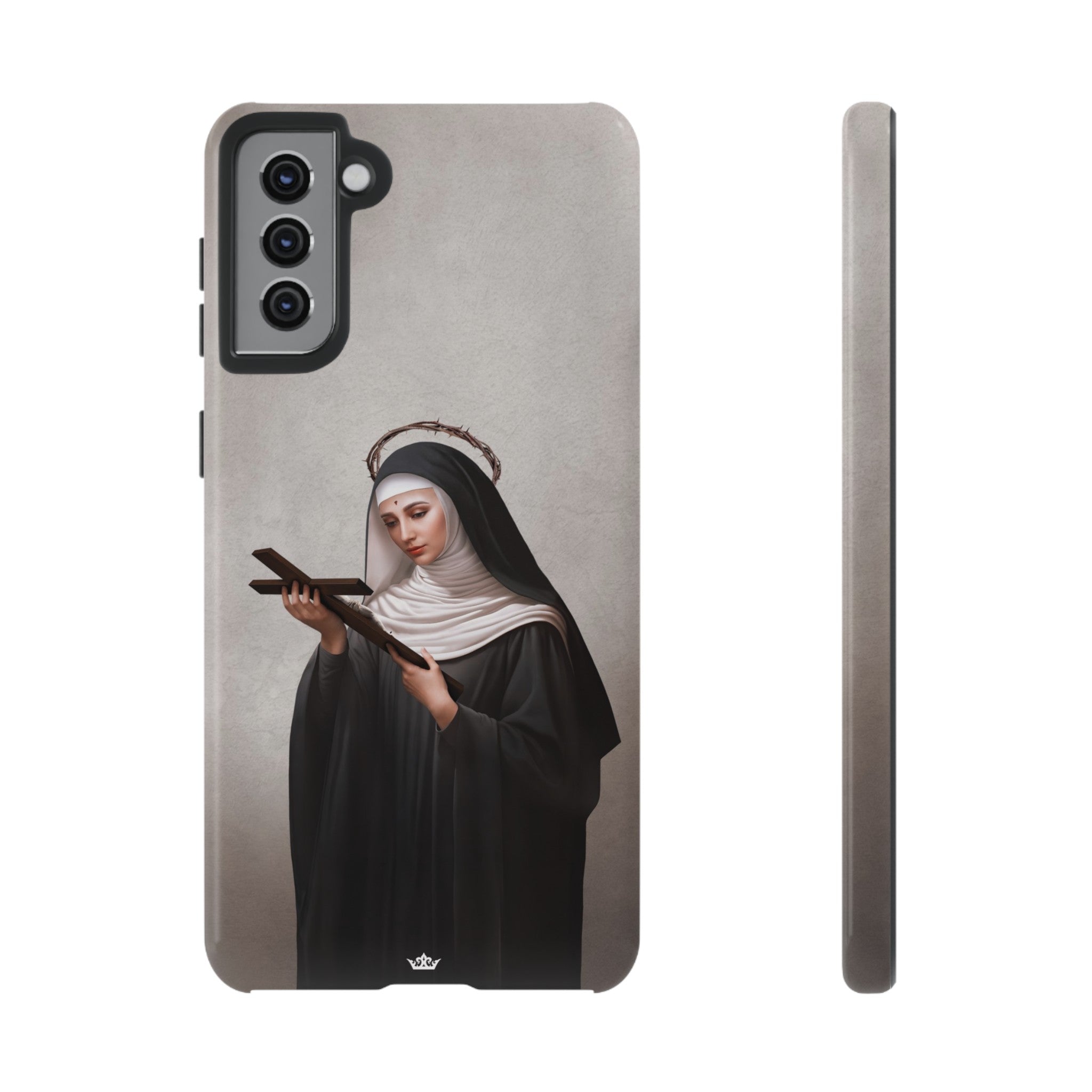 St. Rita of Cascia Hard Phone Case (Light)