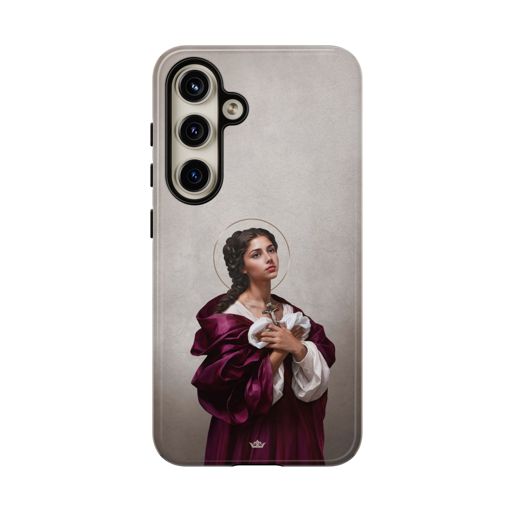 St. Agatha Hard Phone Case (Light)