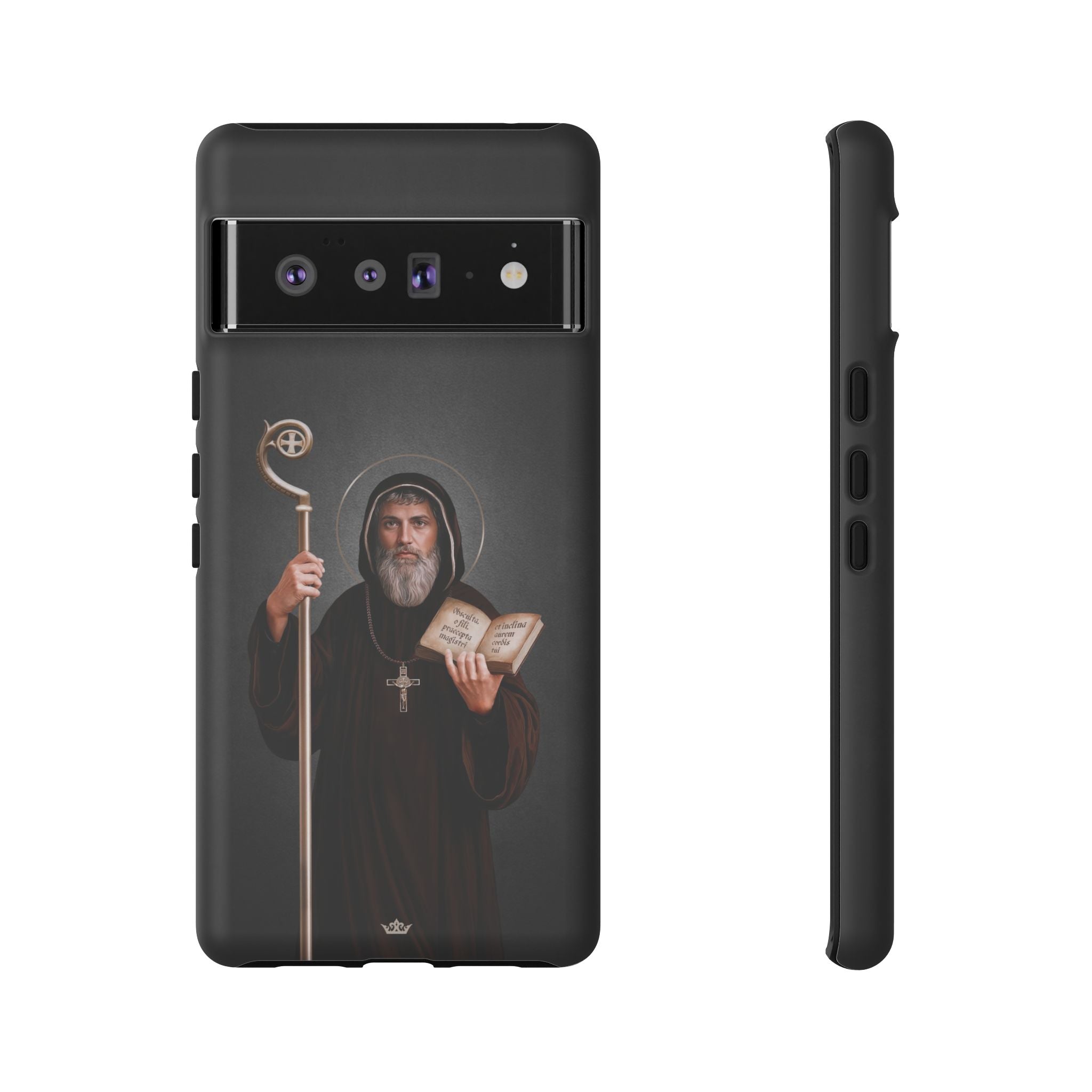 St. Benedict Hard Phone Case (Dark)