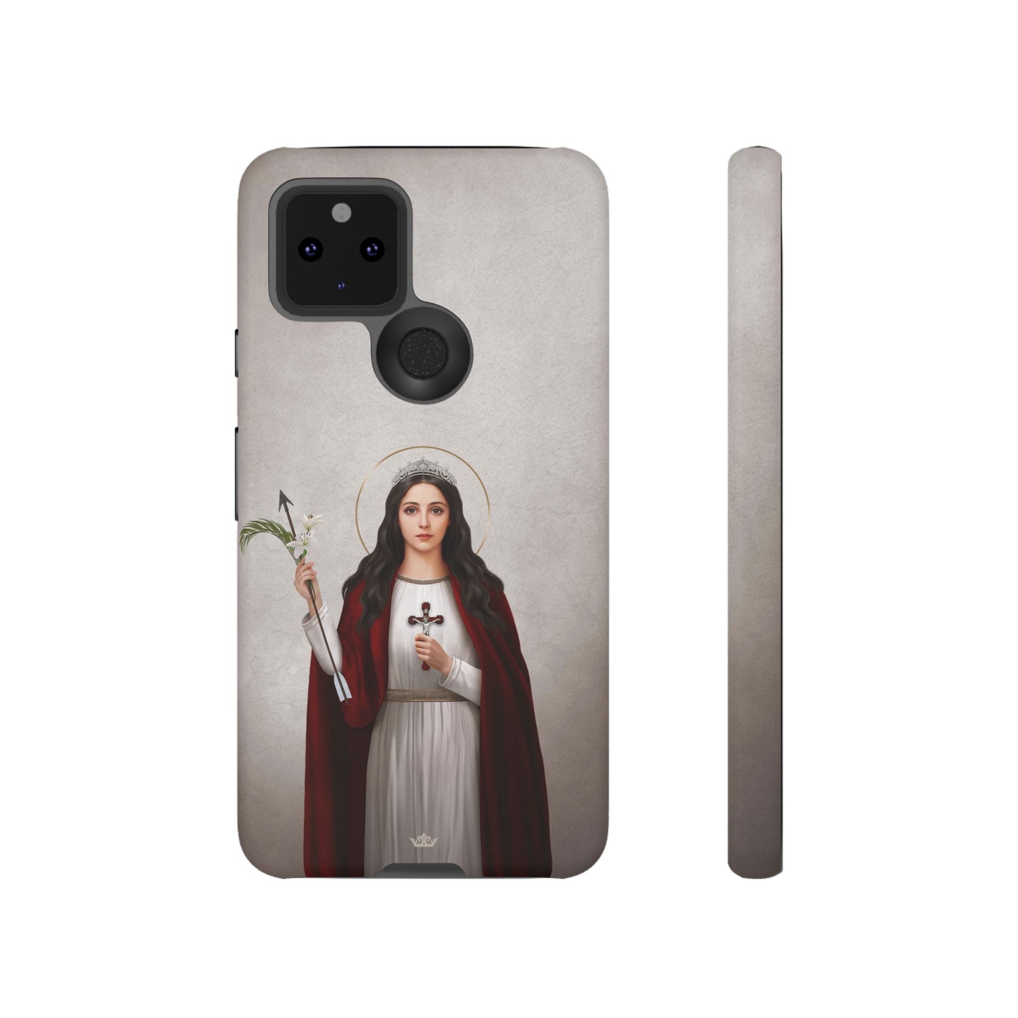 St. Philomena Hard Phone Case (Light)