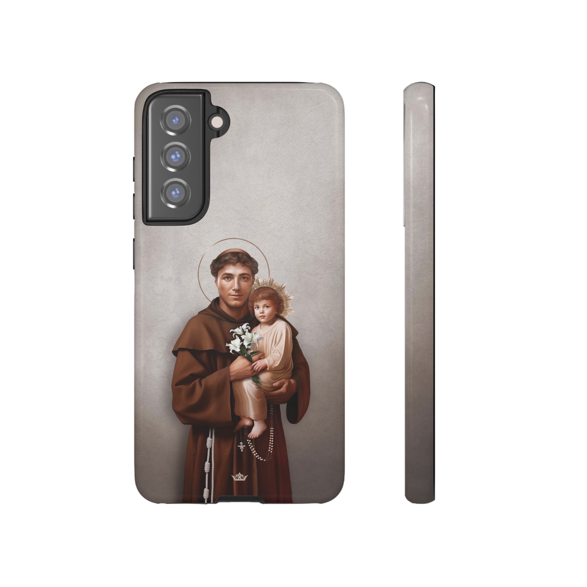 St. Anthony of Padua Hard Phone Case (Light)