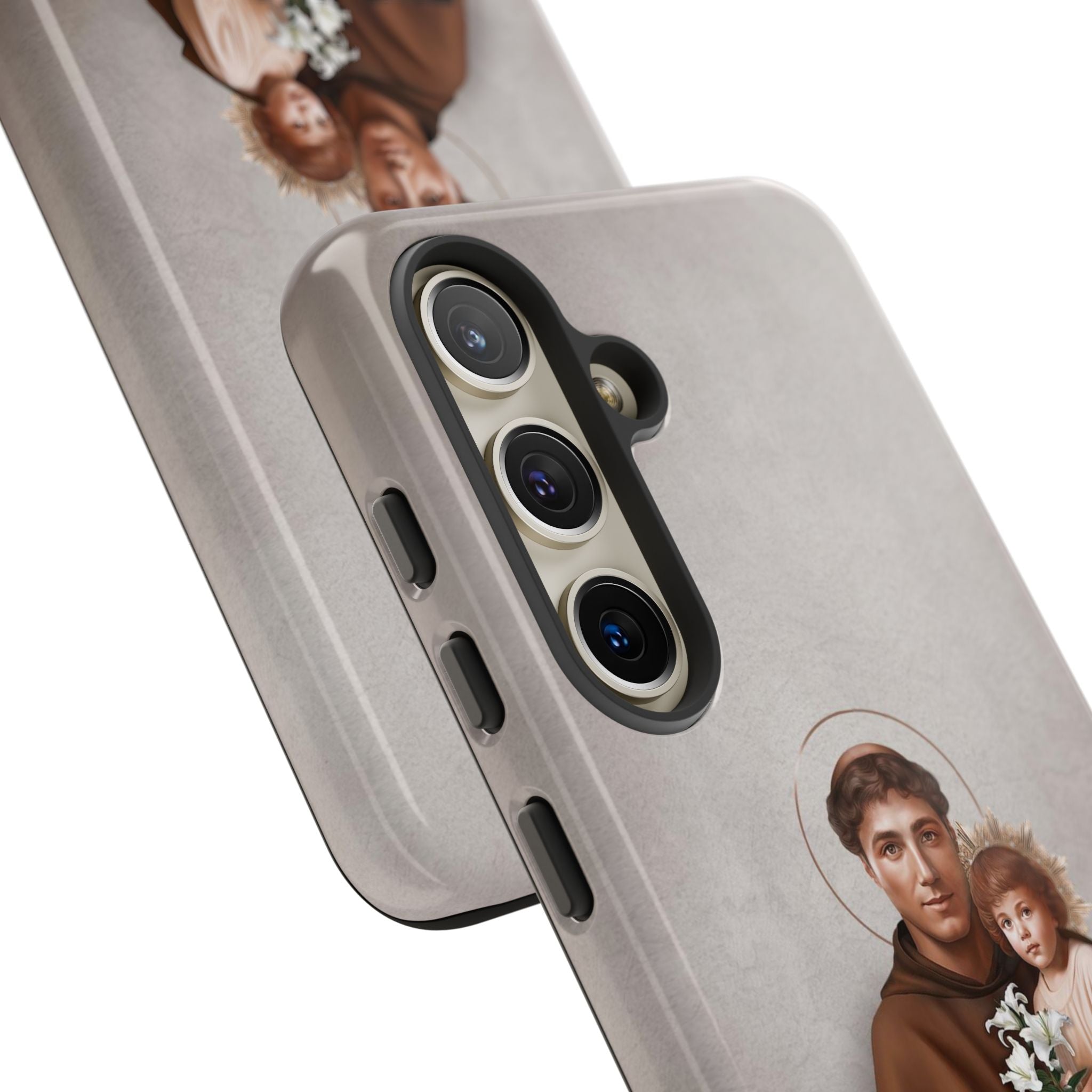 St. Anthony of Padua Hard Phone Case (Light)