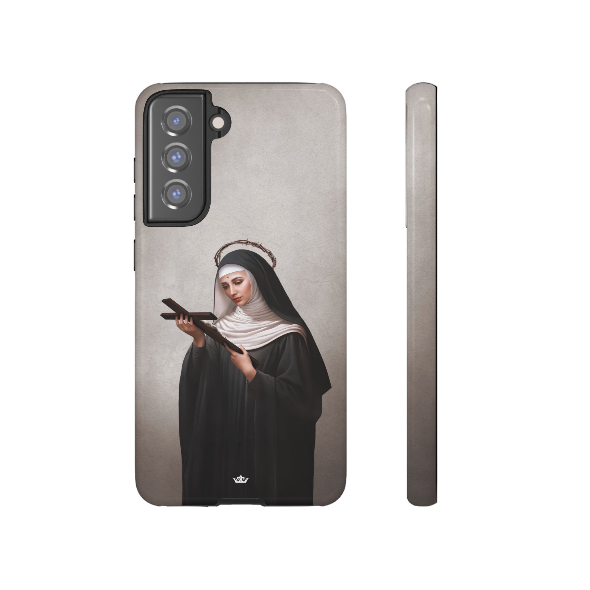 St. Rita of Cascia Hard Phone Case (Light)