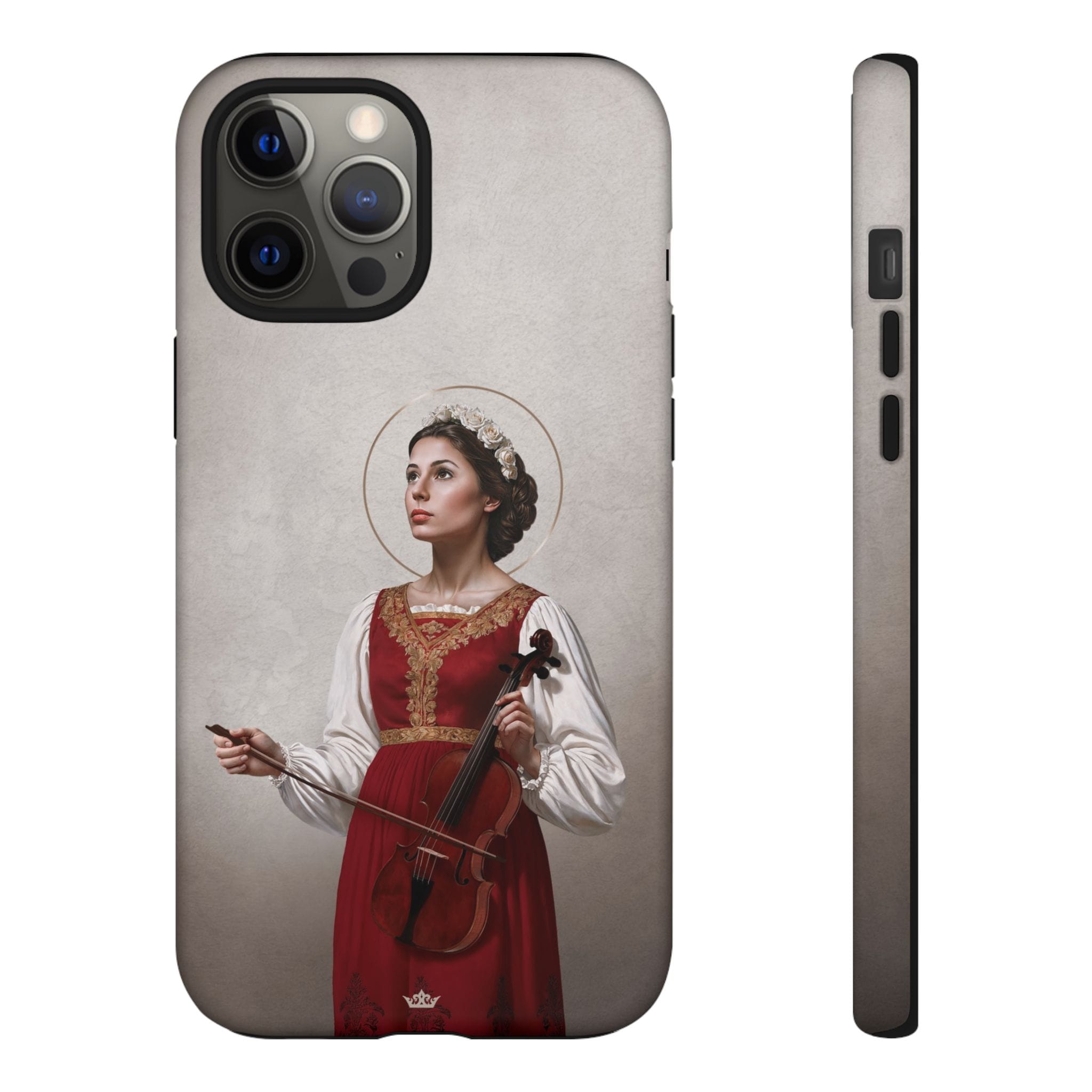 St. Cecilia Hard Phone Case (Light) Copyright VENXARA