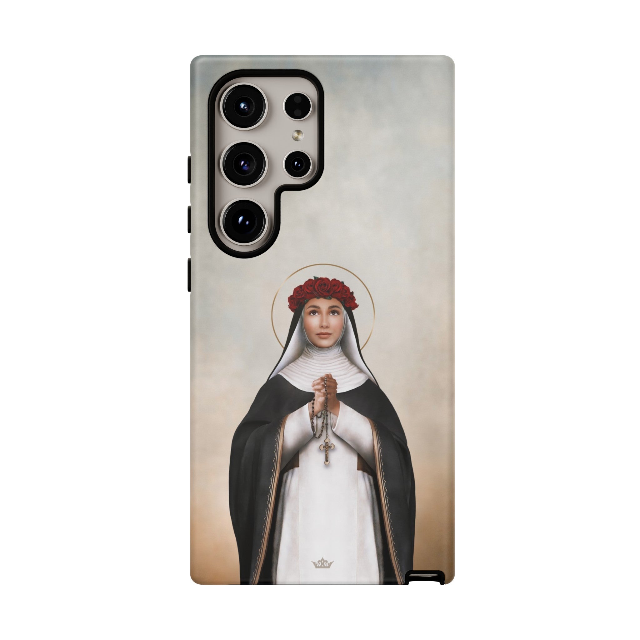 St. Rose of Lima Hard Phone Case (Light)