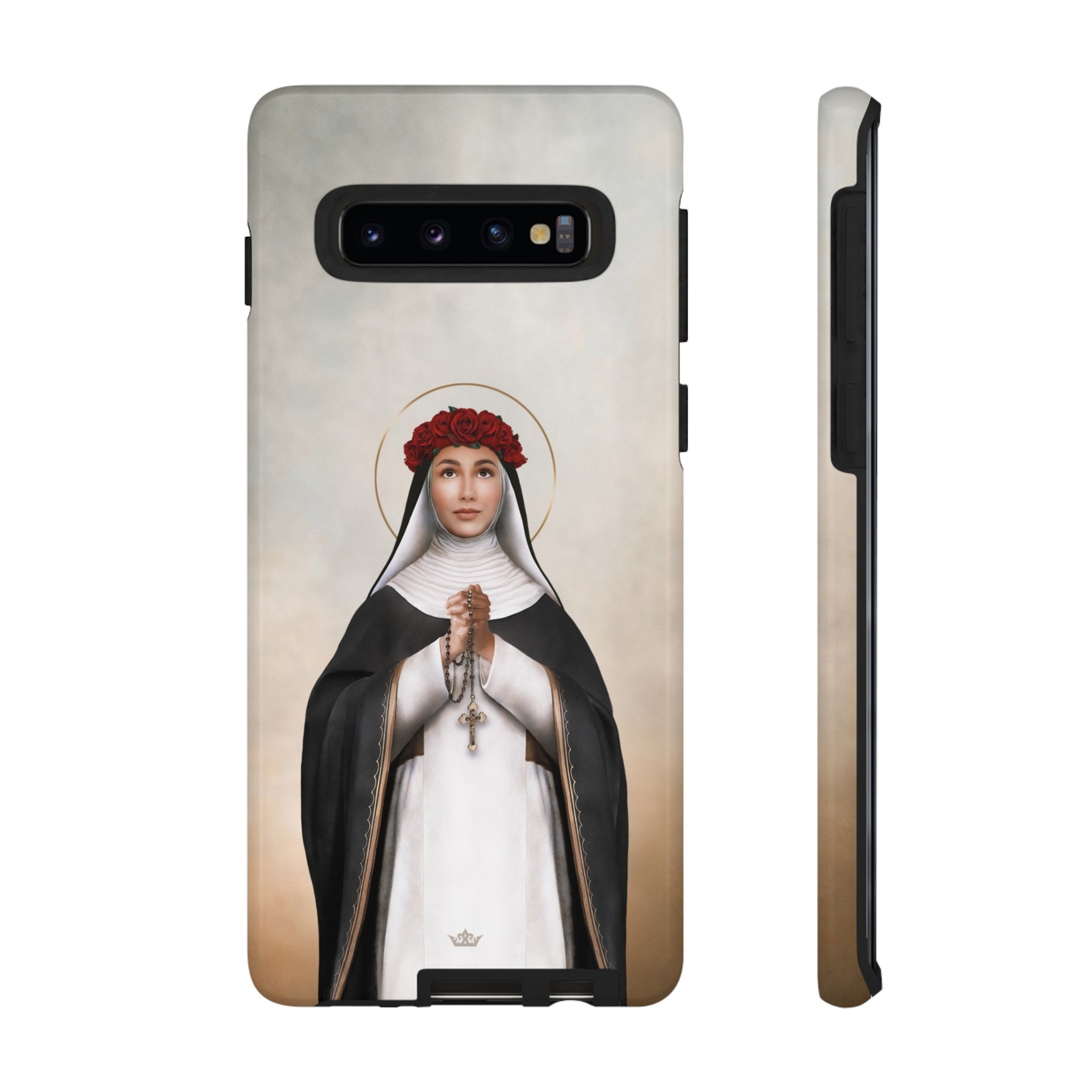 St. Rose of Lima Hard Phone Case (Light)