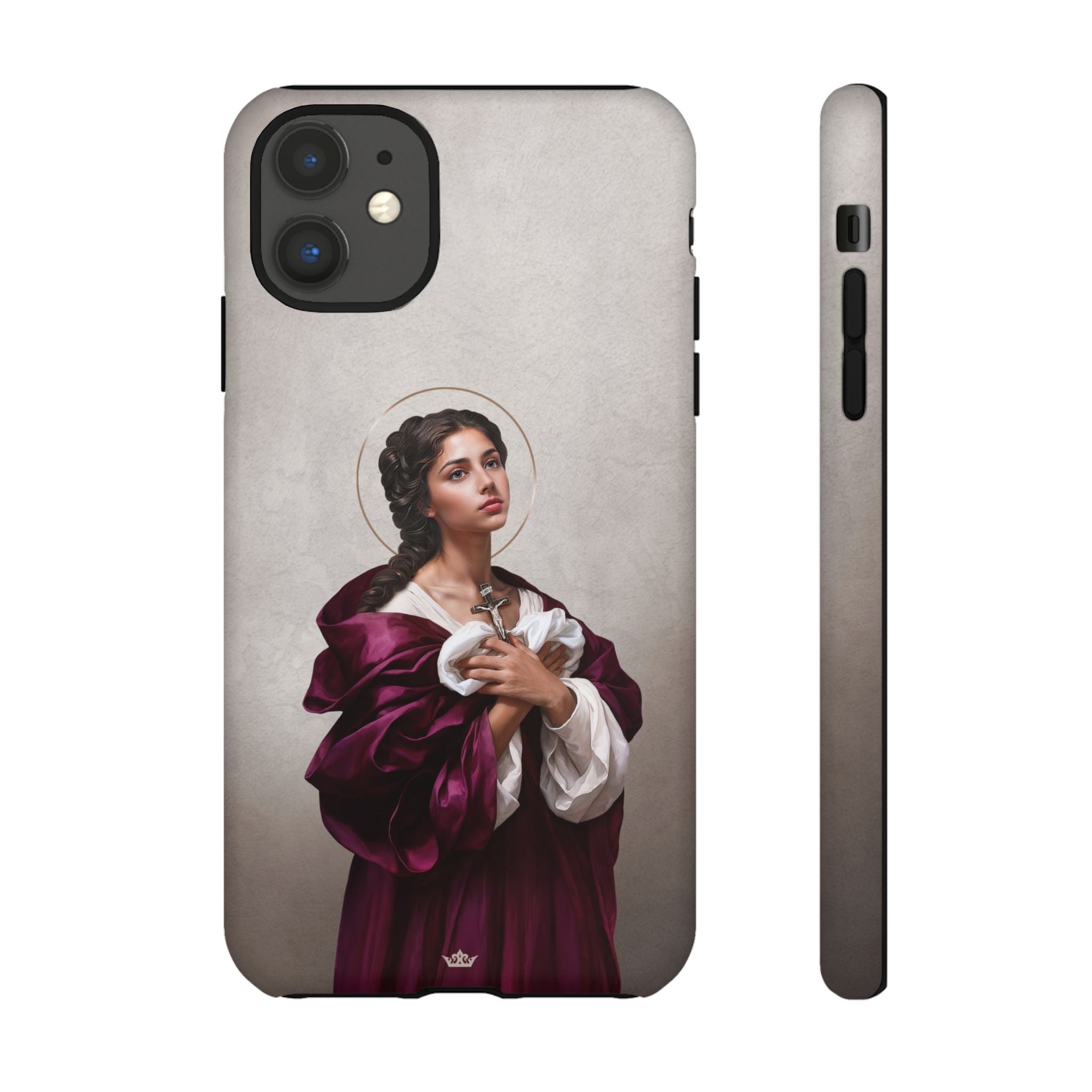 St. Agatha Hard Phone Case (Light)