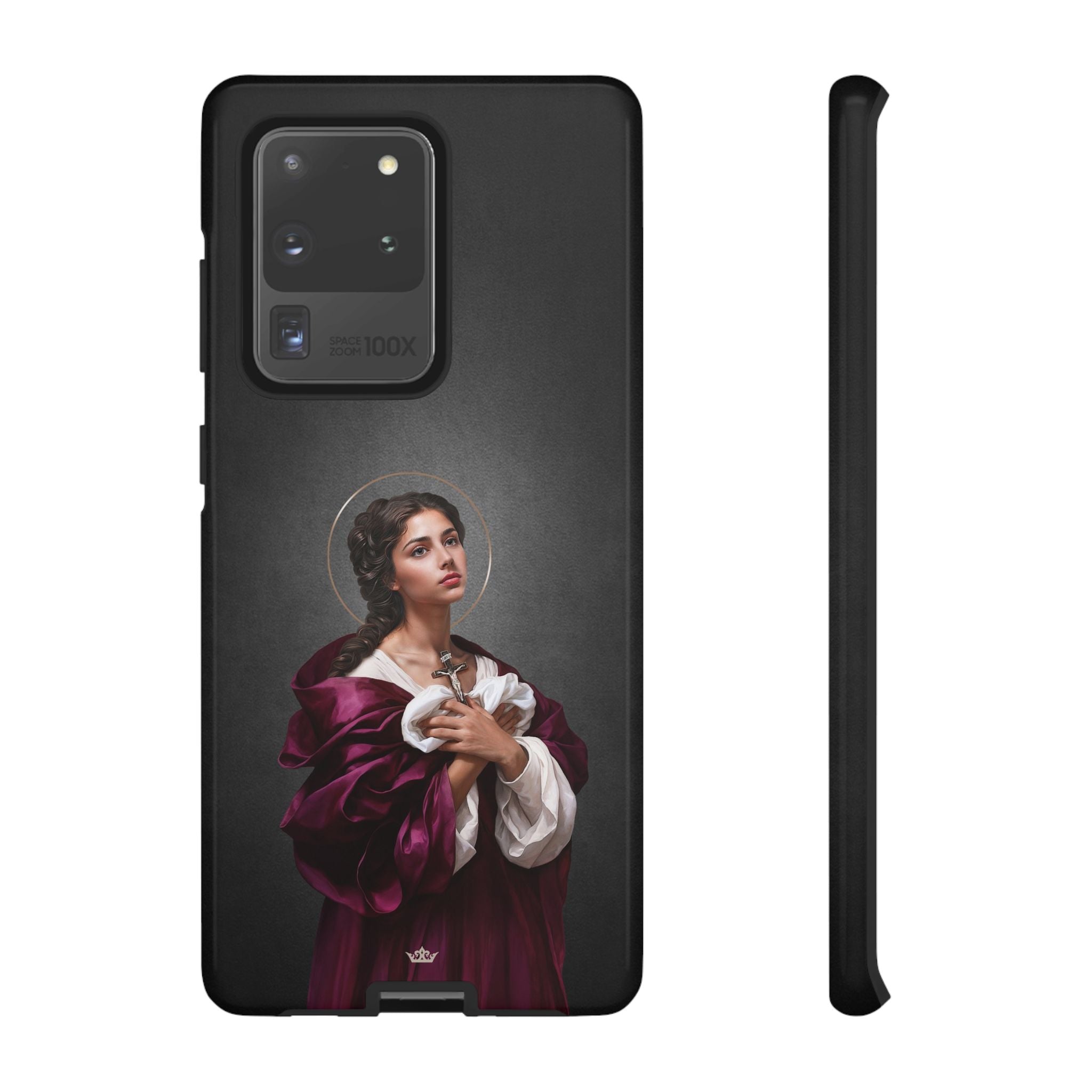 St. Agatha Hard Phone Case (Dark)