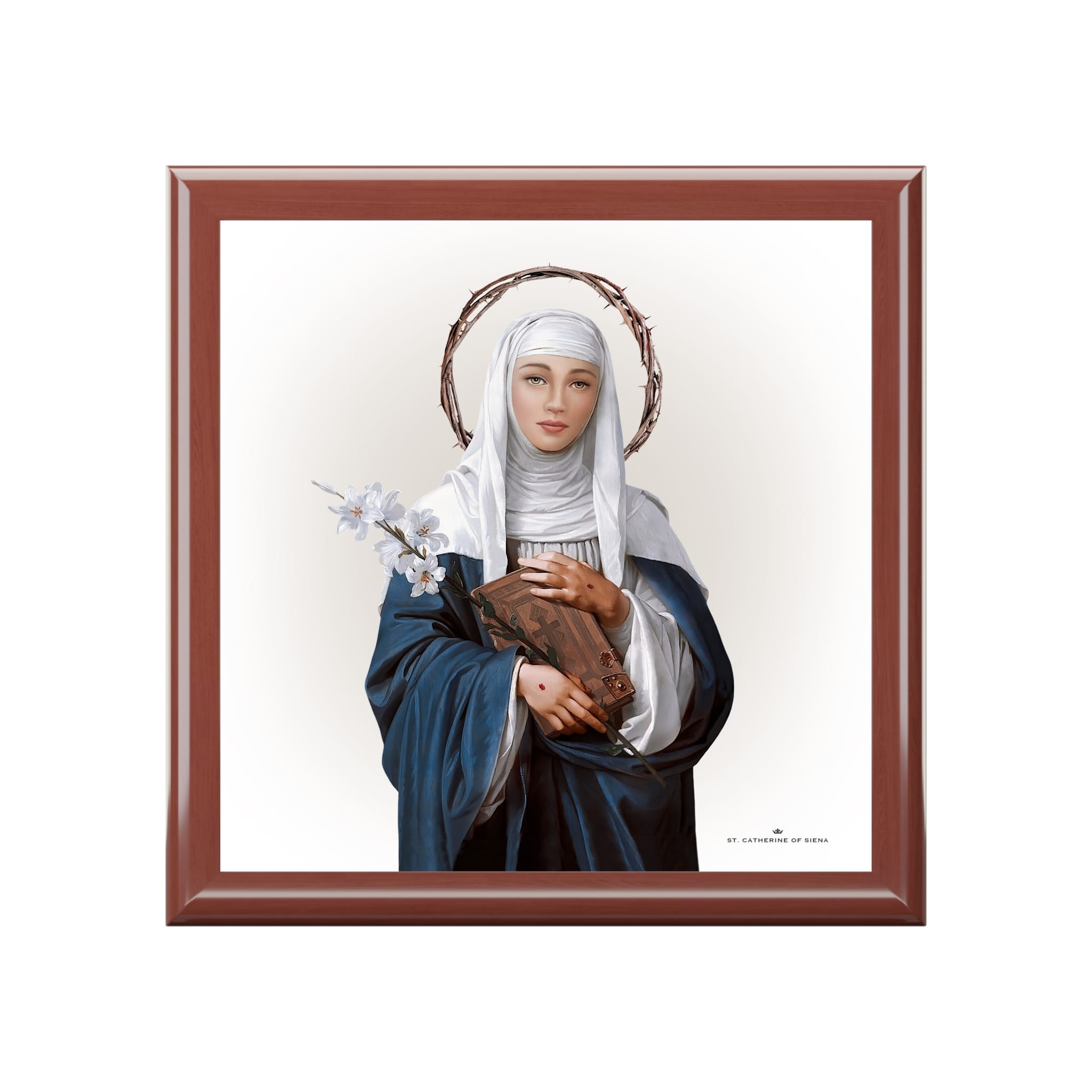 St. Catherine of Siena Keepsake Box Copyright VENXARA
