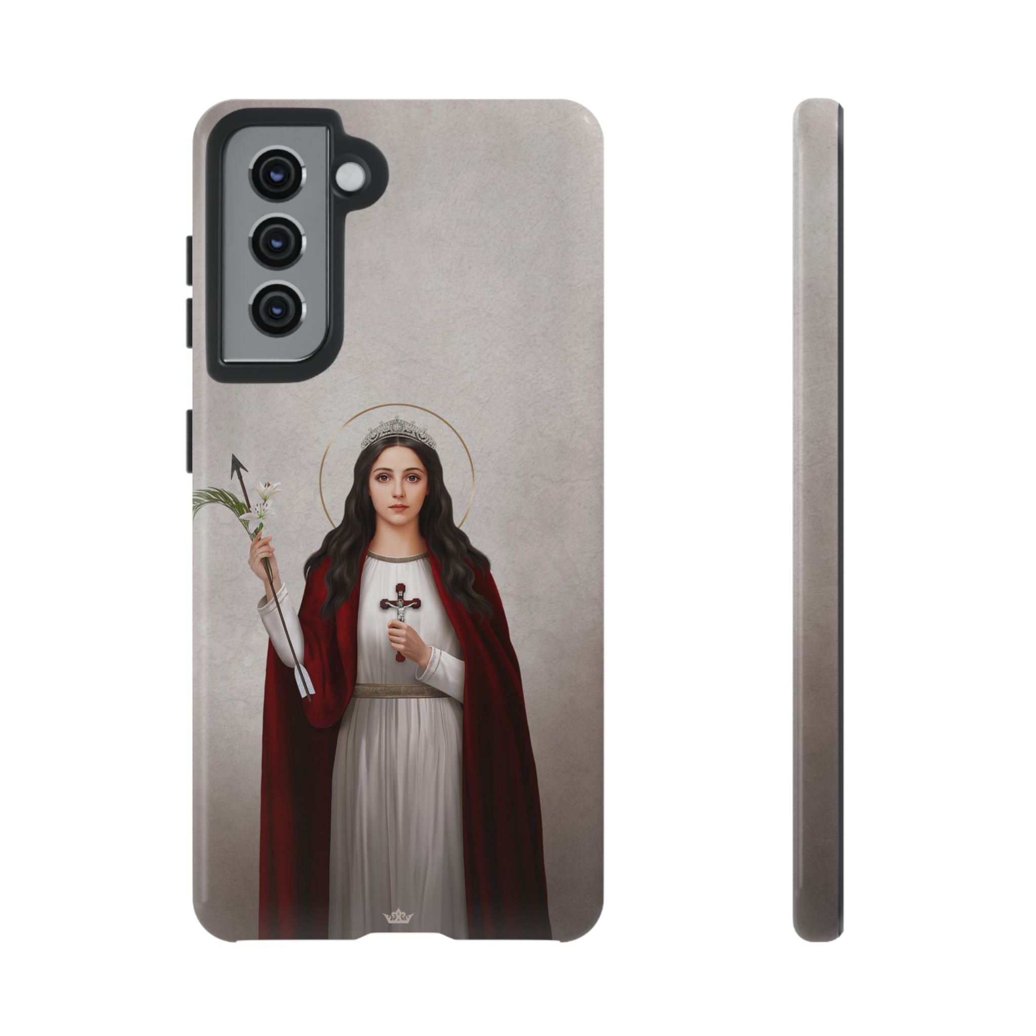 St. Philomena Hard Phone Case (Light)