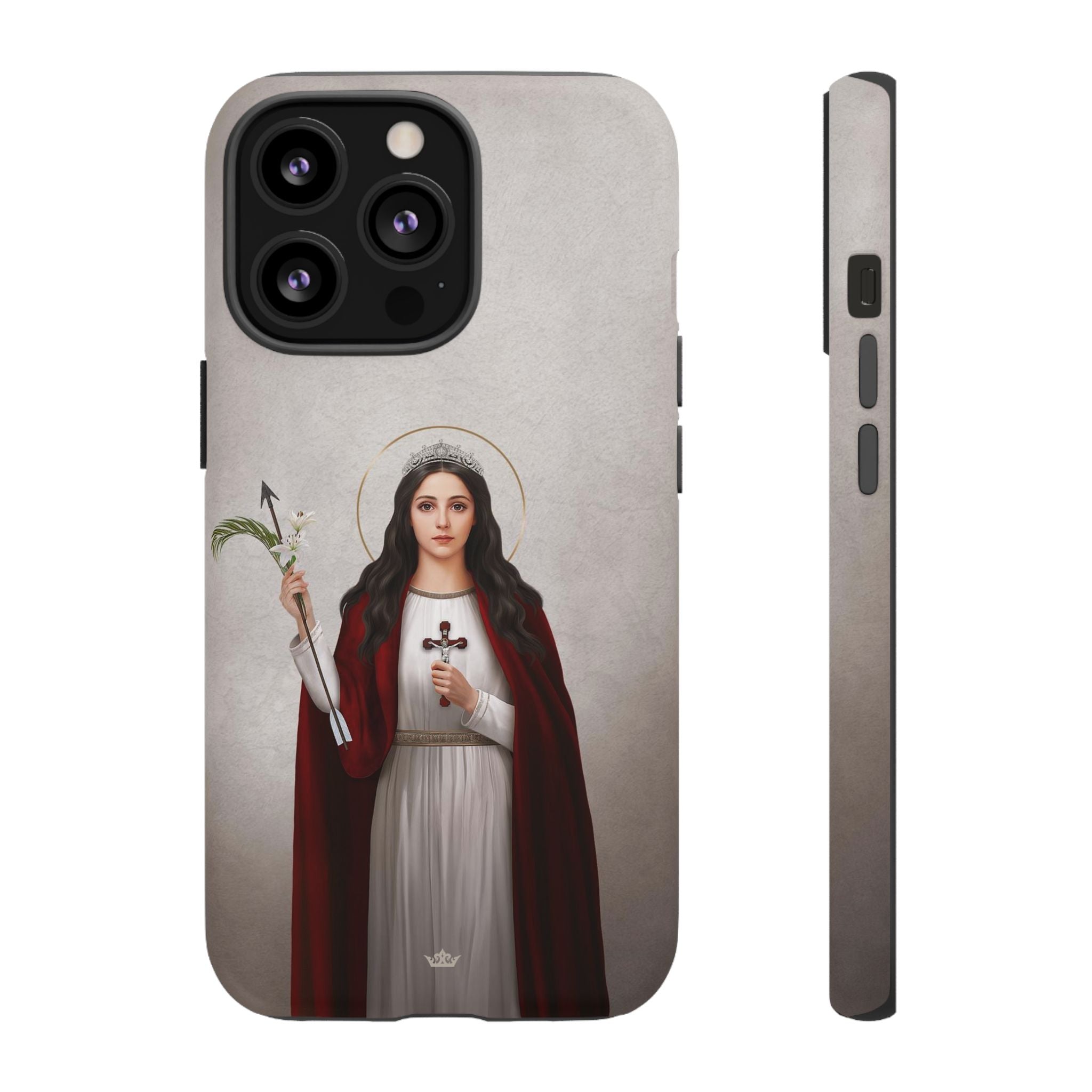 St. Philomena Hard Phone Case (Light)