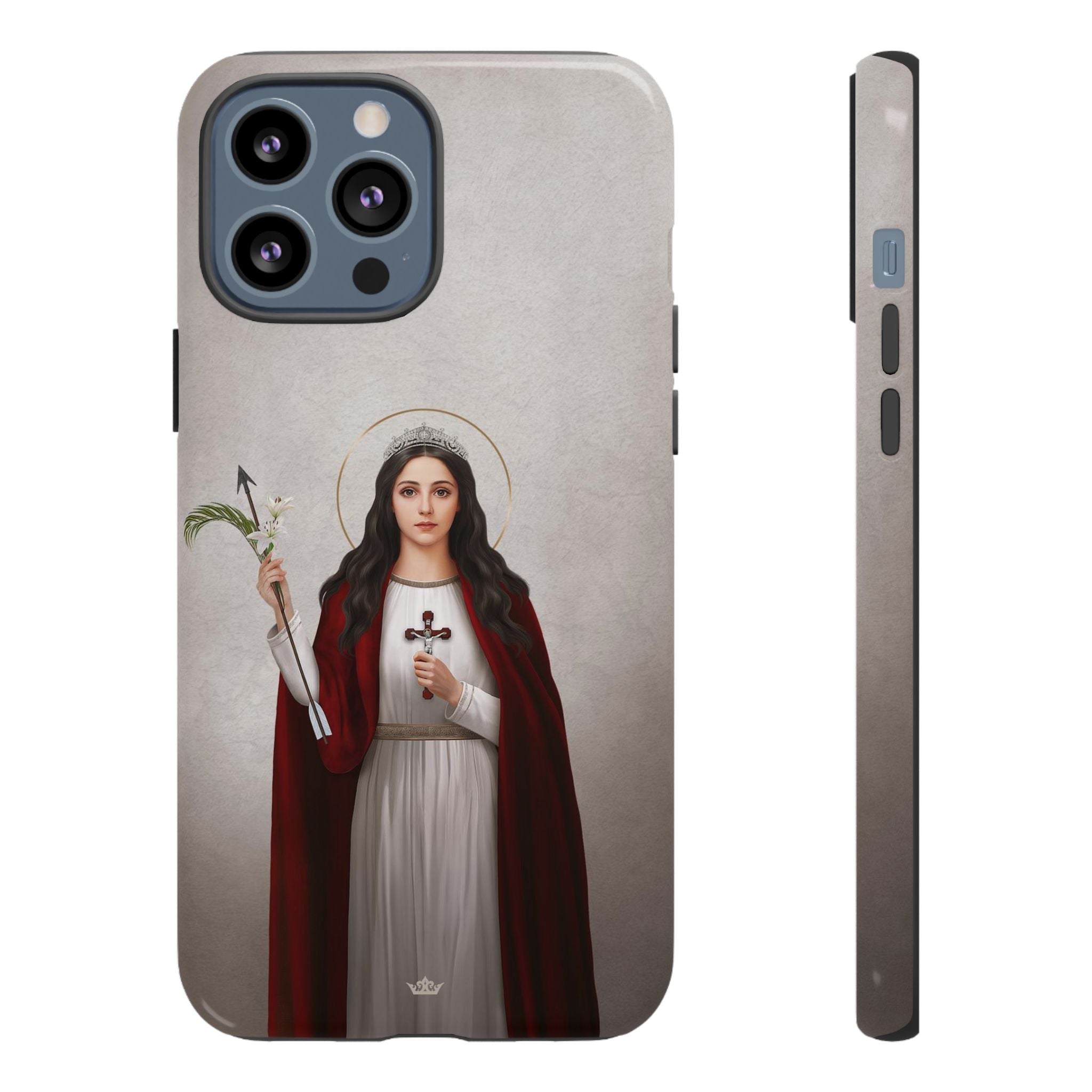 St. Philomena Hard Phone Case (Light)