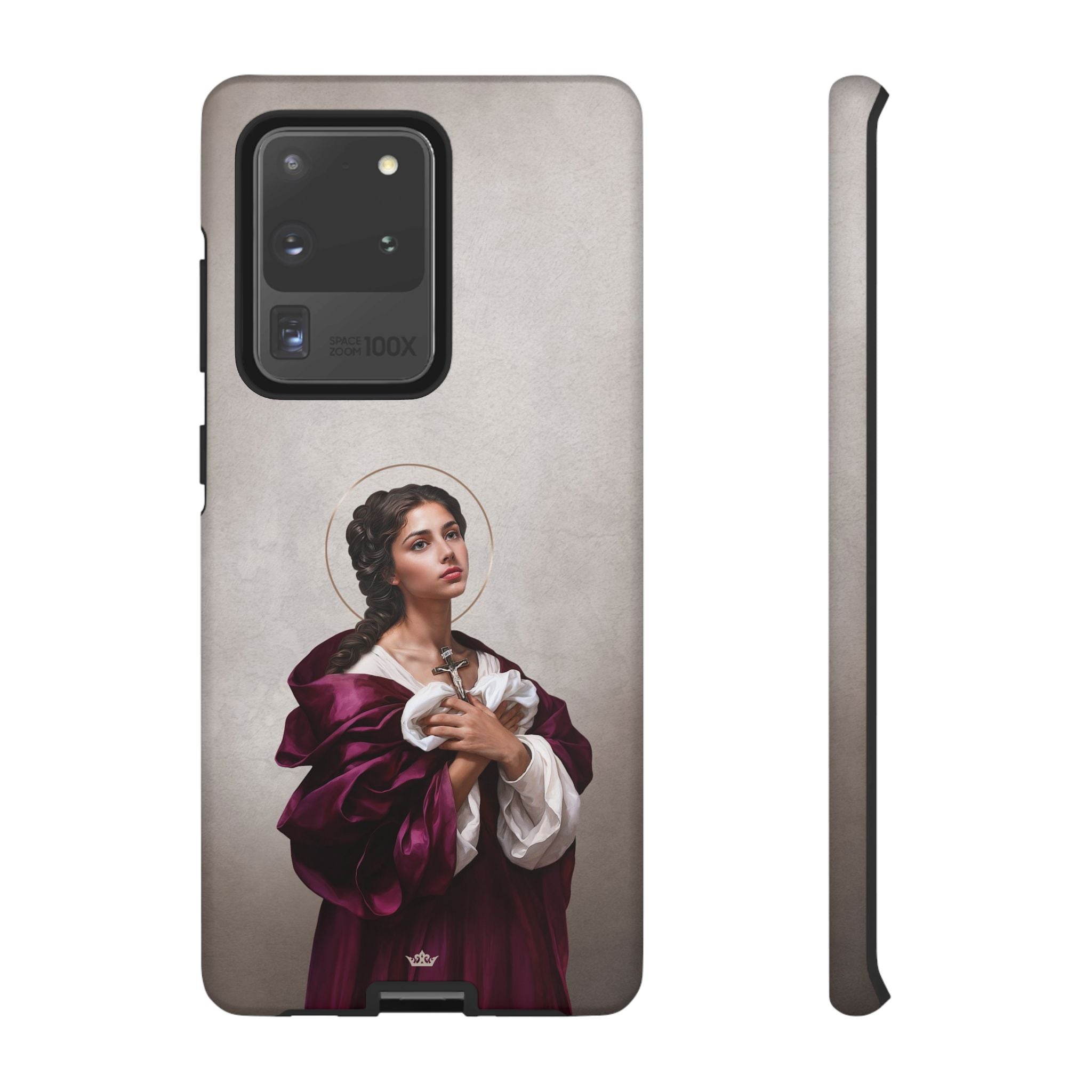 St. Agatha Hard Phone Case (Light)
