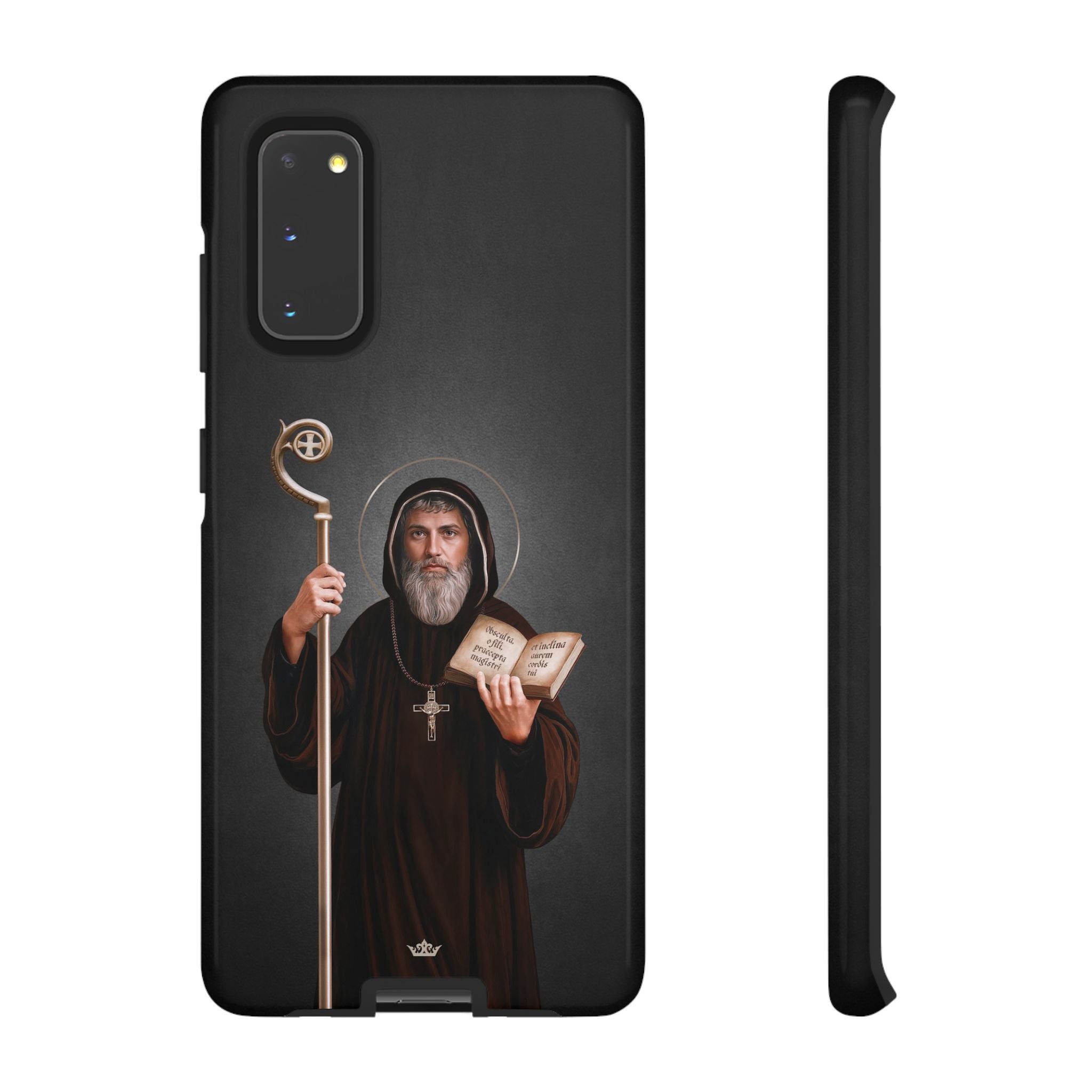 St. Benedict Hard Phone Case (Dark)