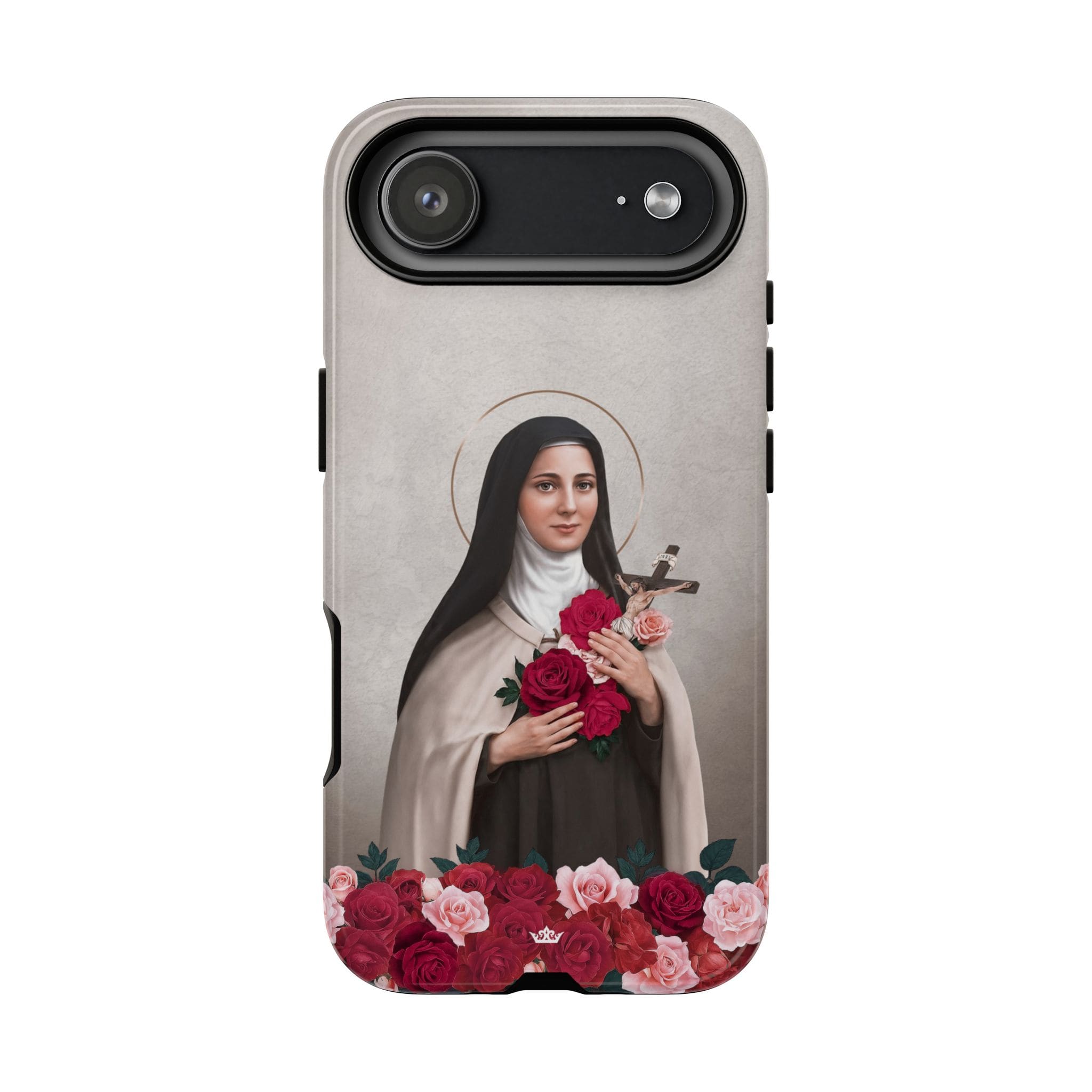 St. Therese of Lisieux Hard Phone Case (Light) Copyright VENXARA