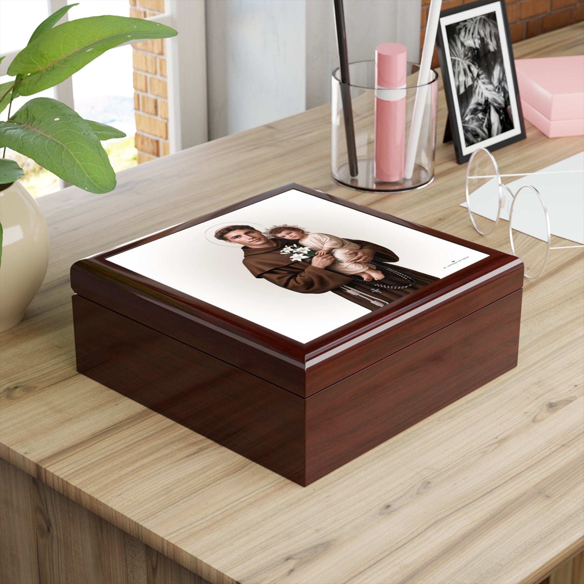St. Anthony of Padua Keepsake Box