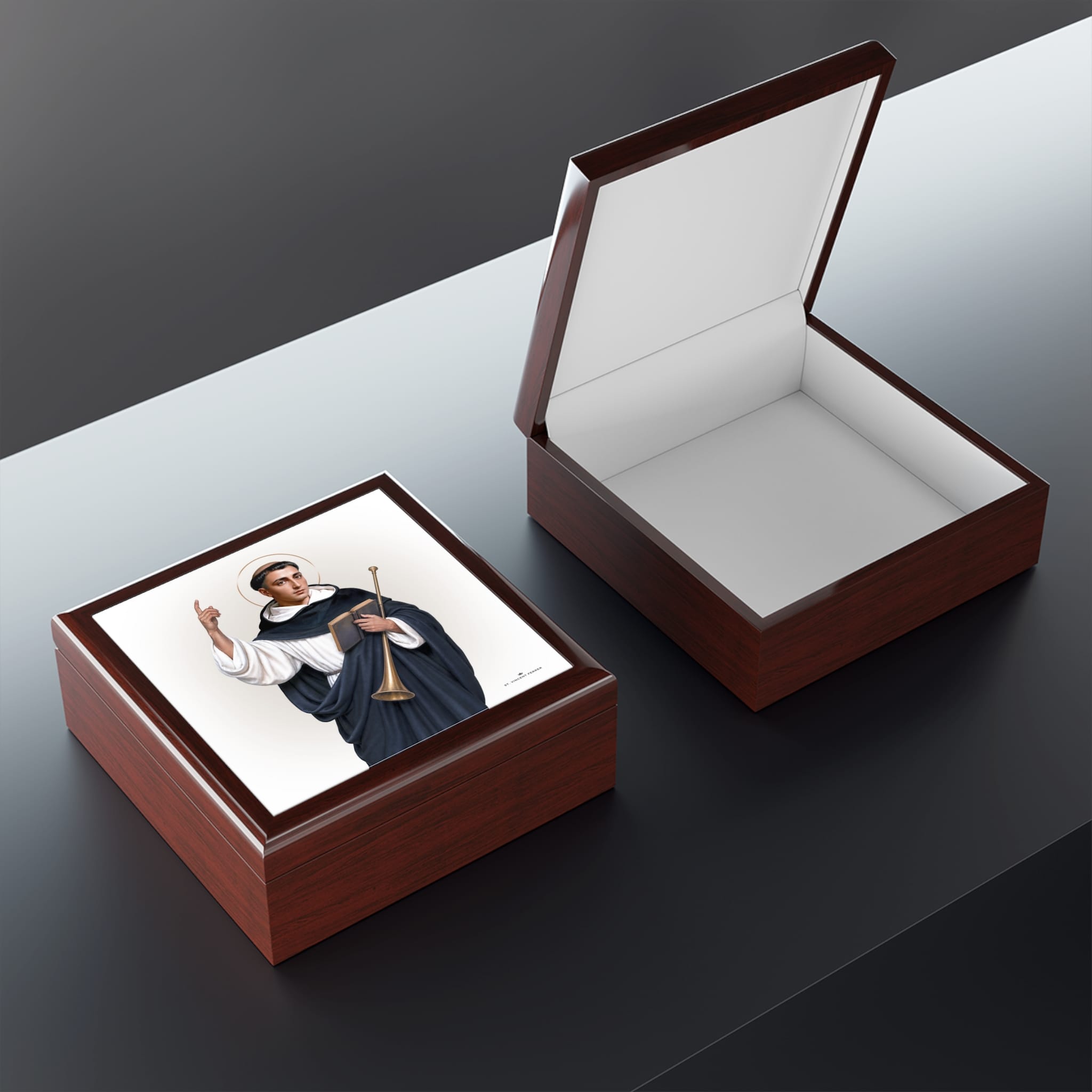 St. Vincent Ferrer Keepsake Box Copyright VENXARA