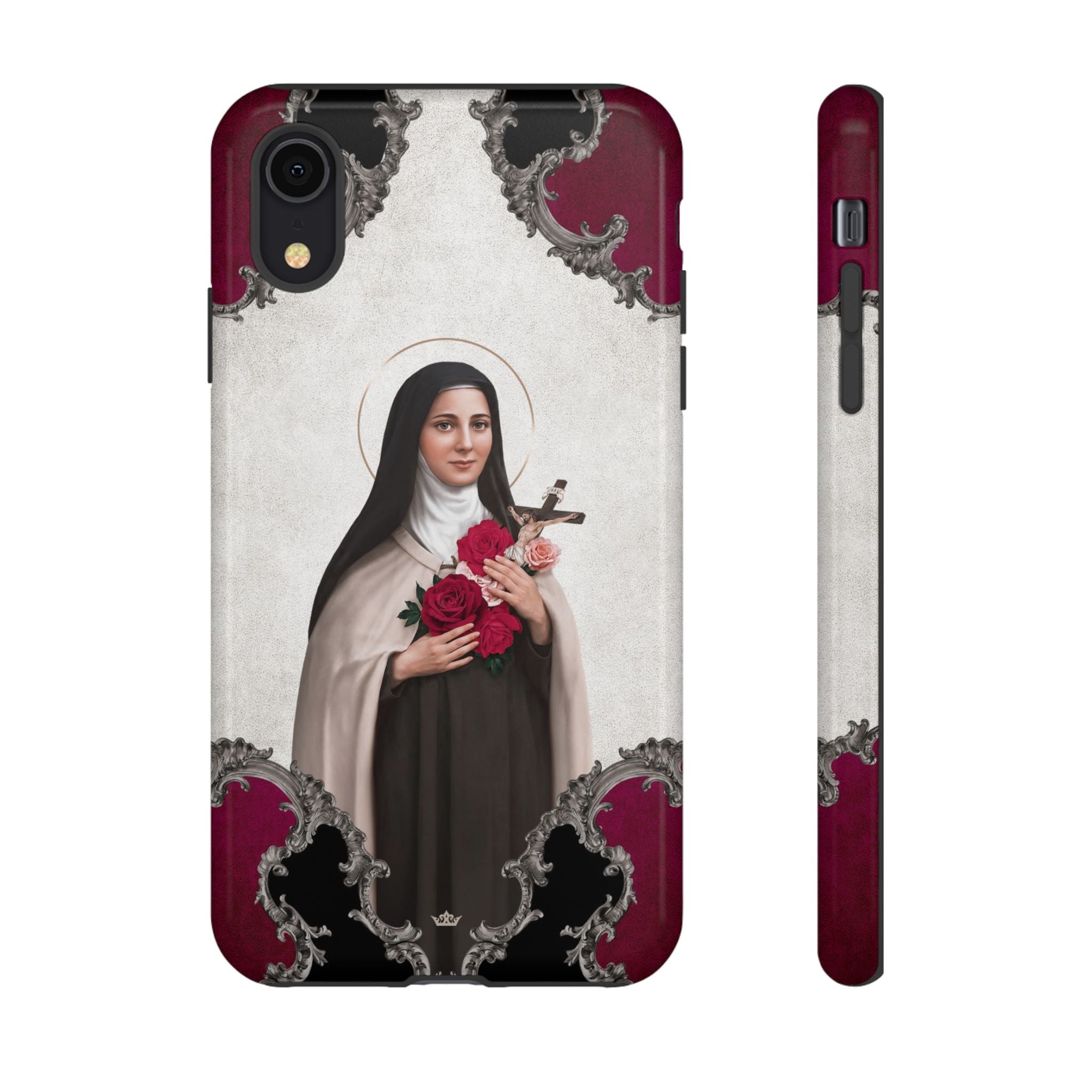 St. Therese of Lisieux Hard Phone Case (Baroque)