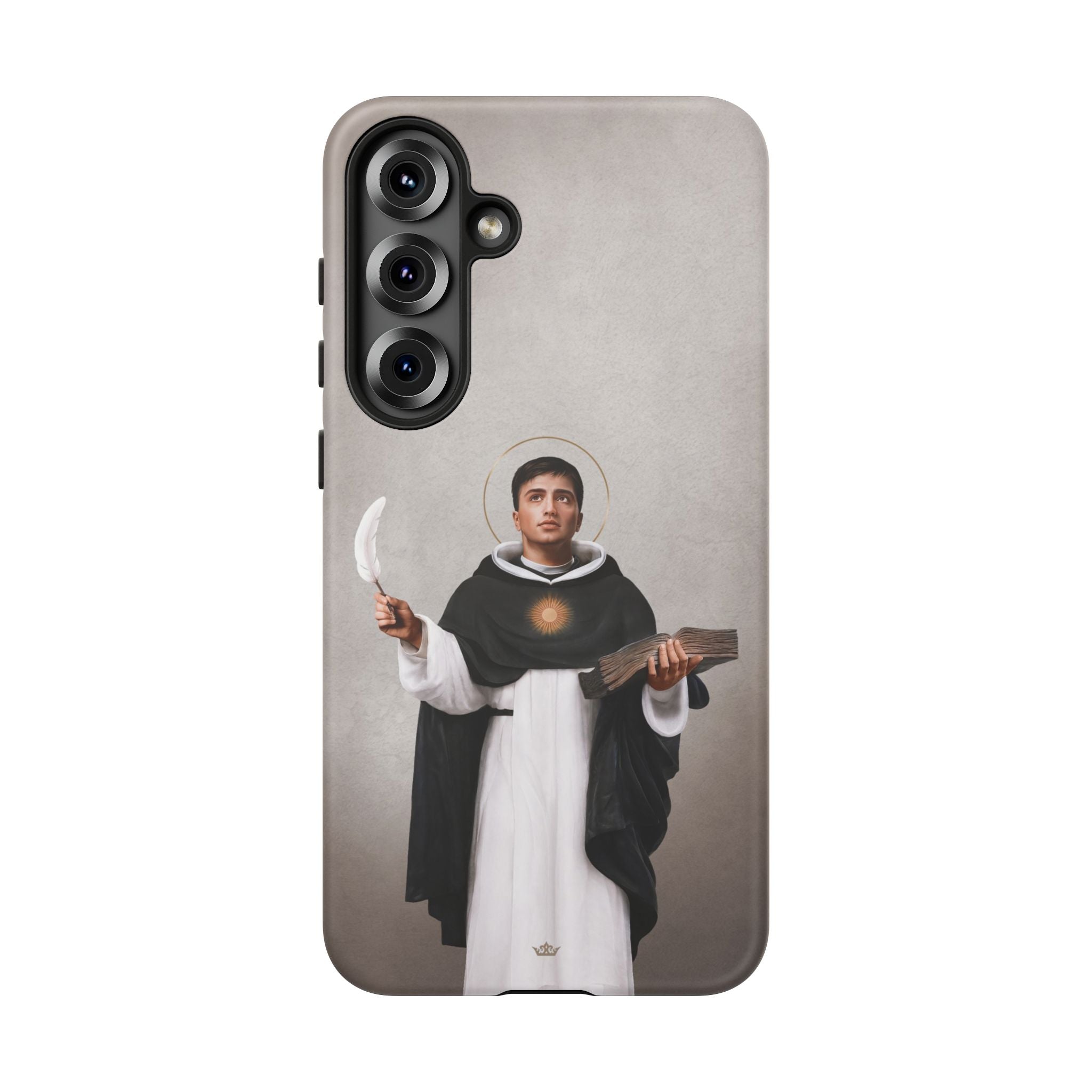 St. Thomas Aquinas Hard Phone Case (Light)