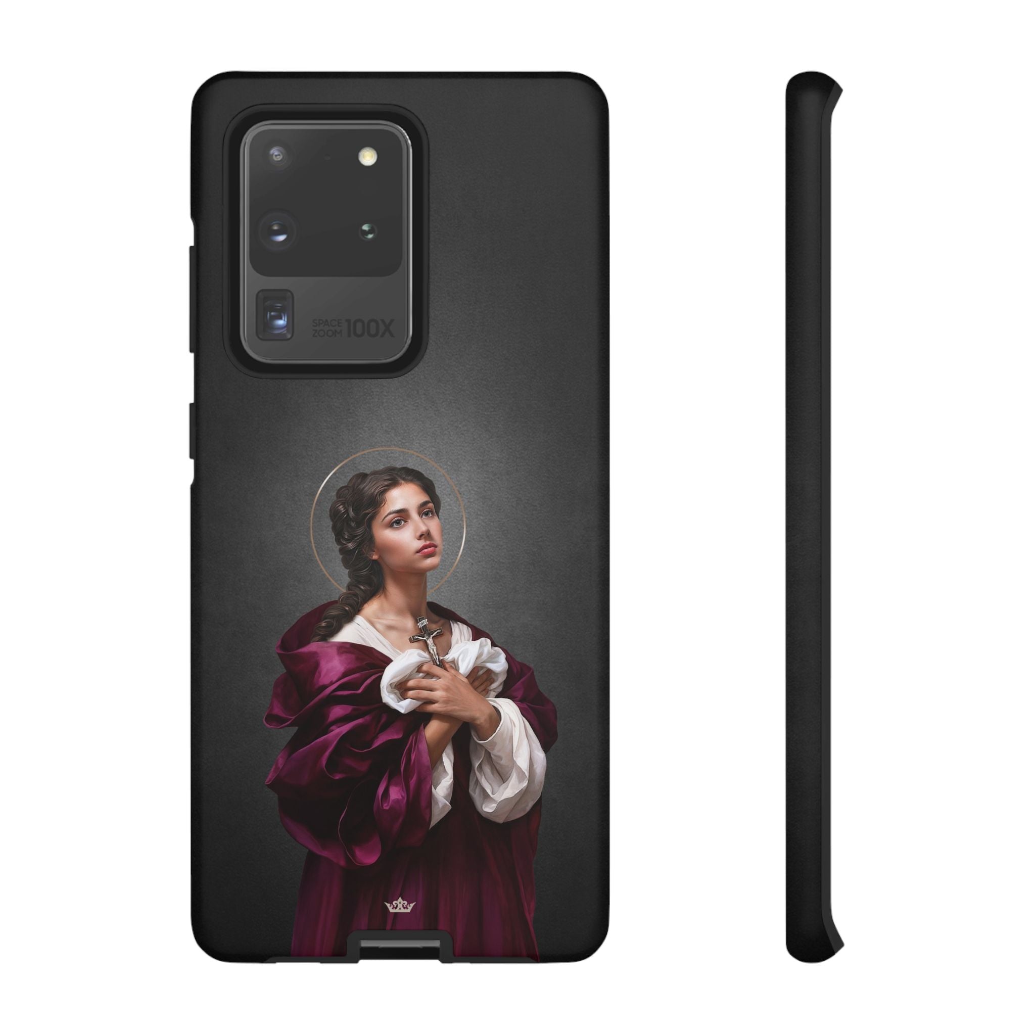 St. Agatha Hard Phone Case (Dark)