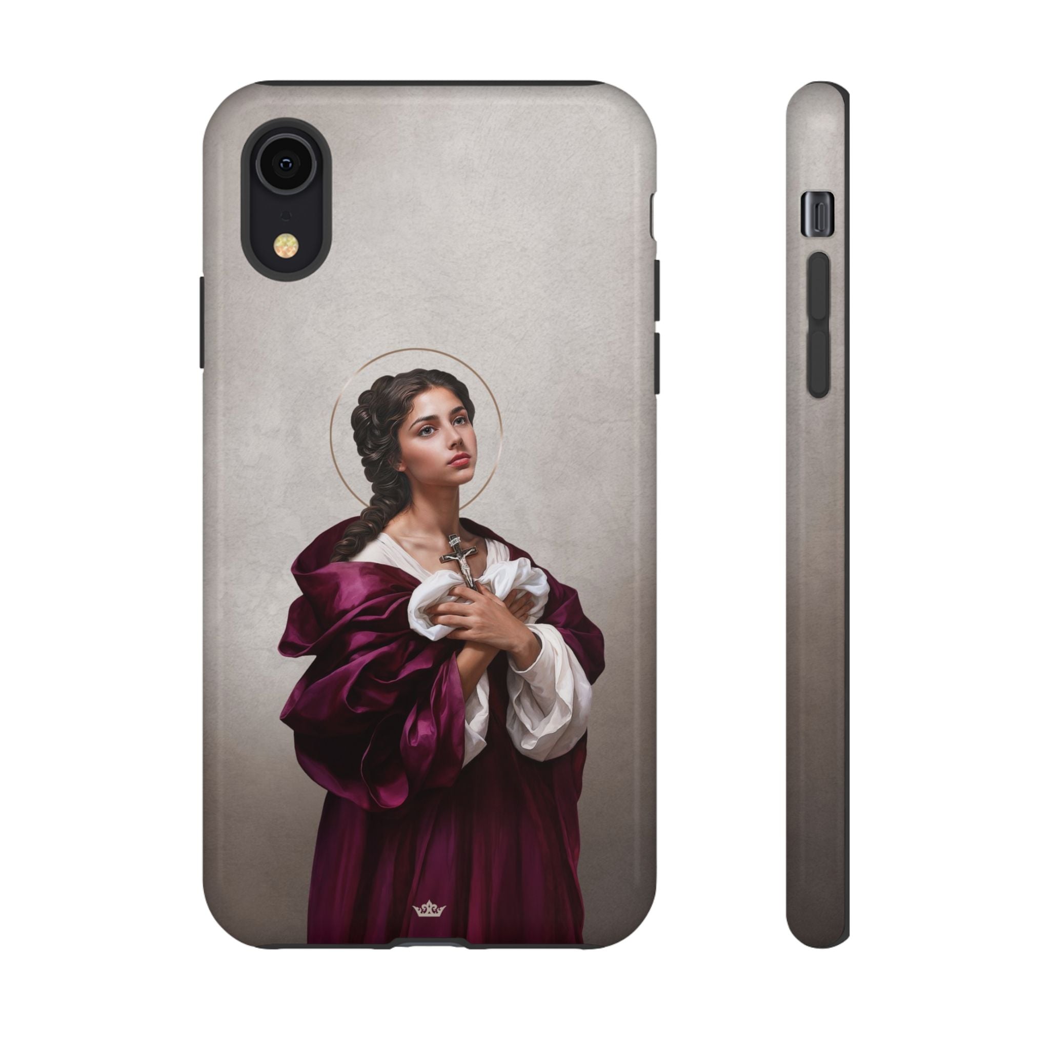 St. Agatha Hard Phone Case (Light)