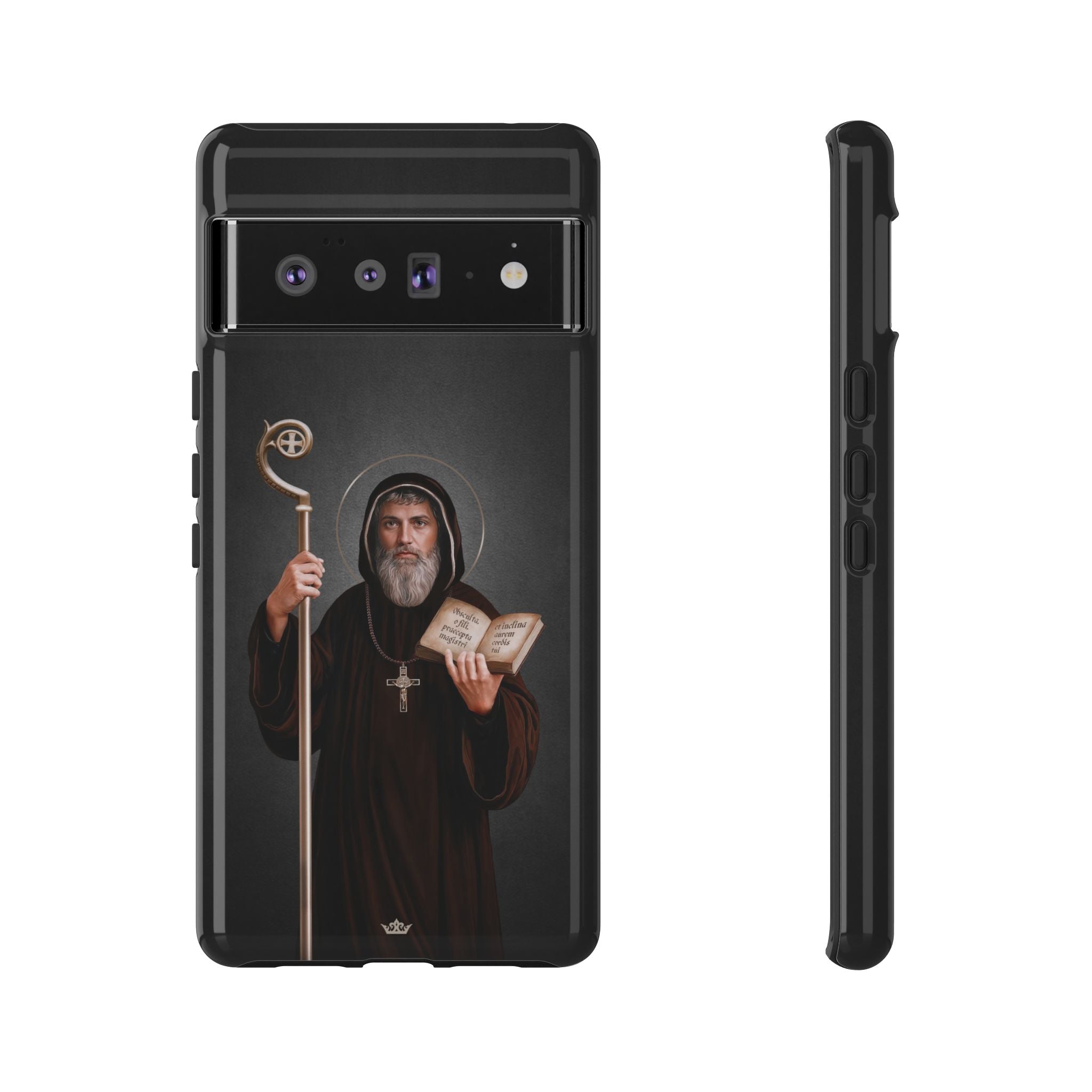 St. Benedict Hard Phone Case (Dark)
