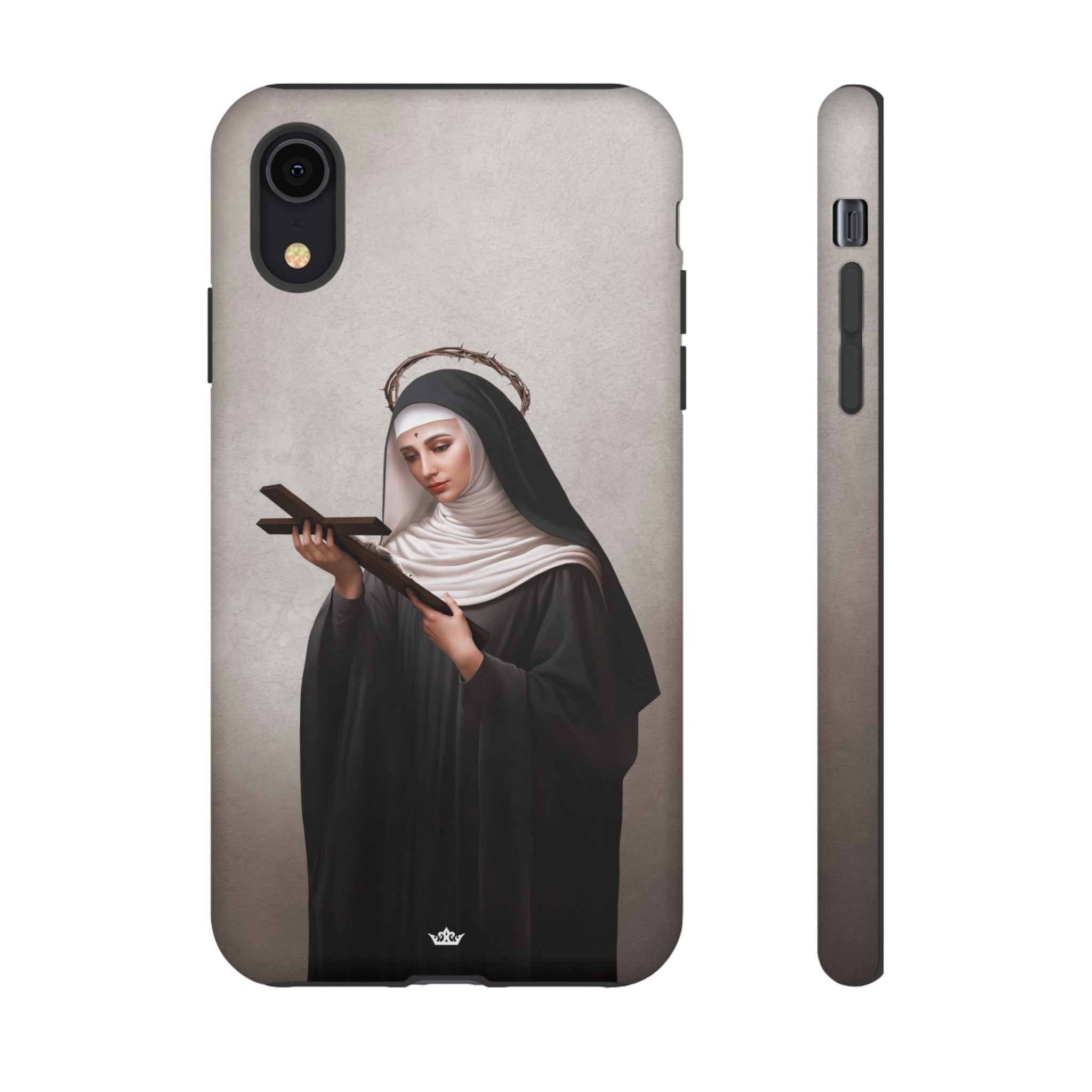 St. Rita of Cascia Hard Phone Case (Light)