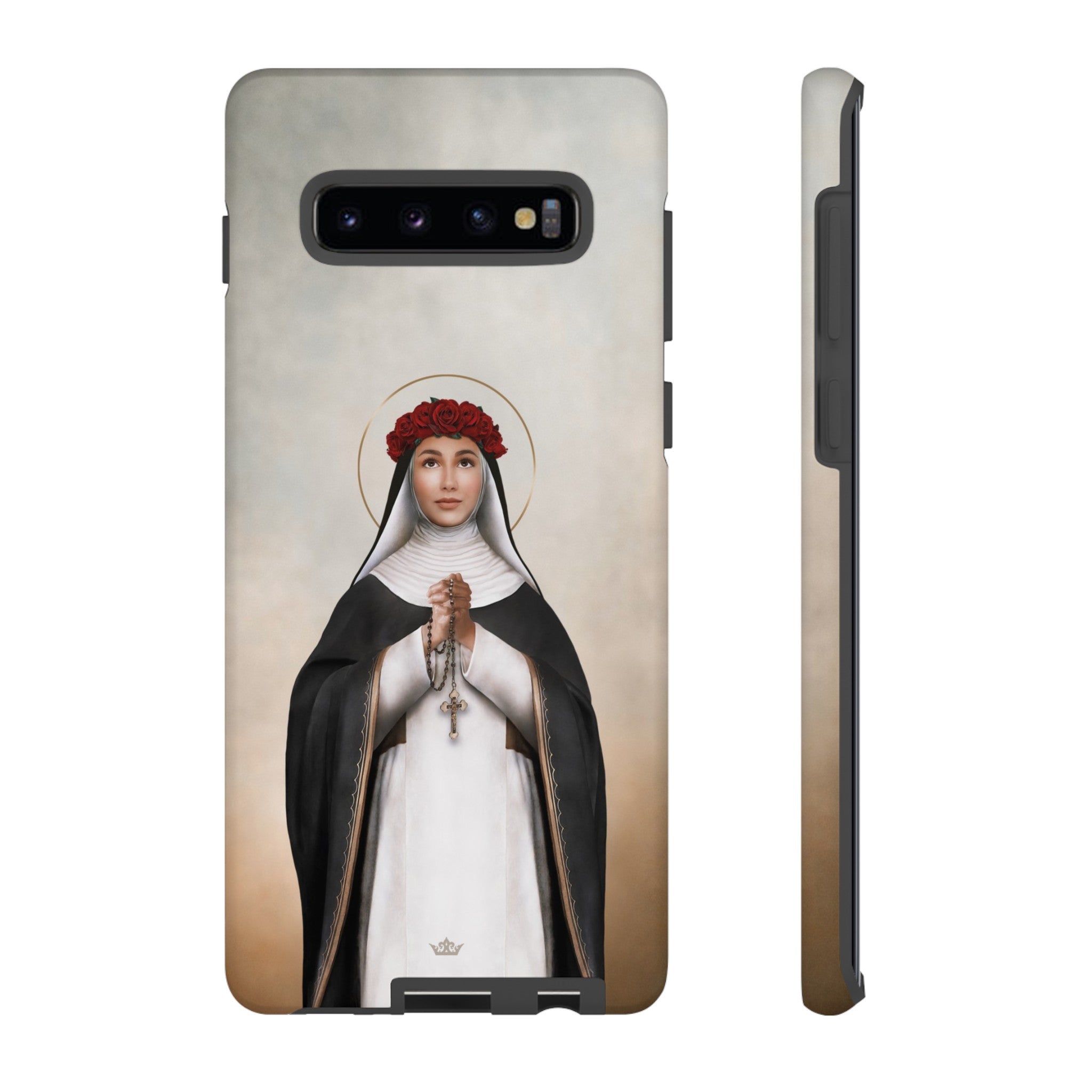 St. Rose of Lima Hard Phone Case (Light)