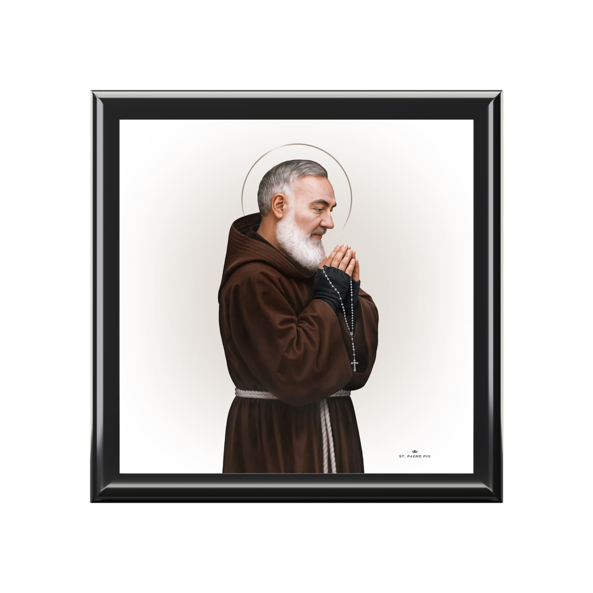 St. Padre Pio Keepsake Box Copyright VENXARA
