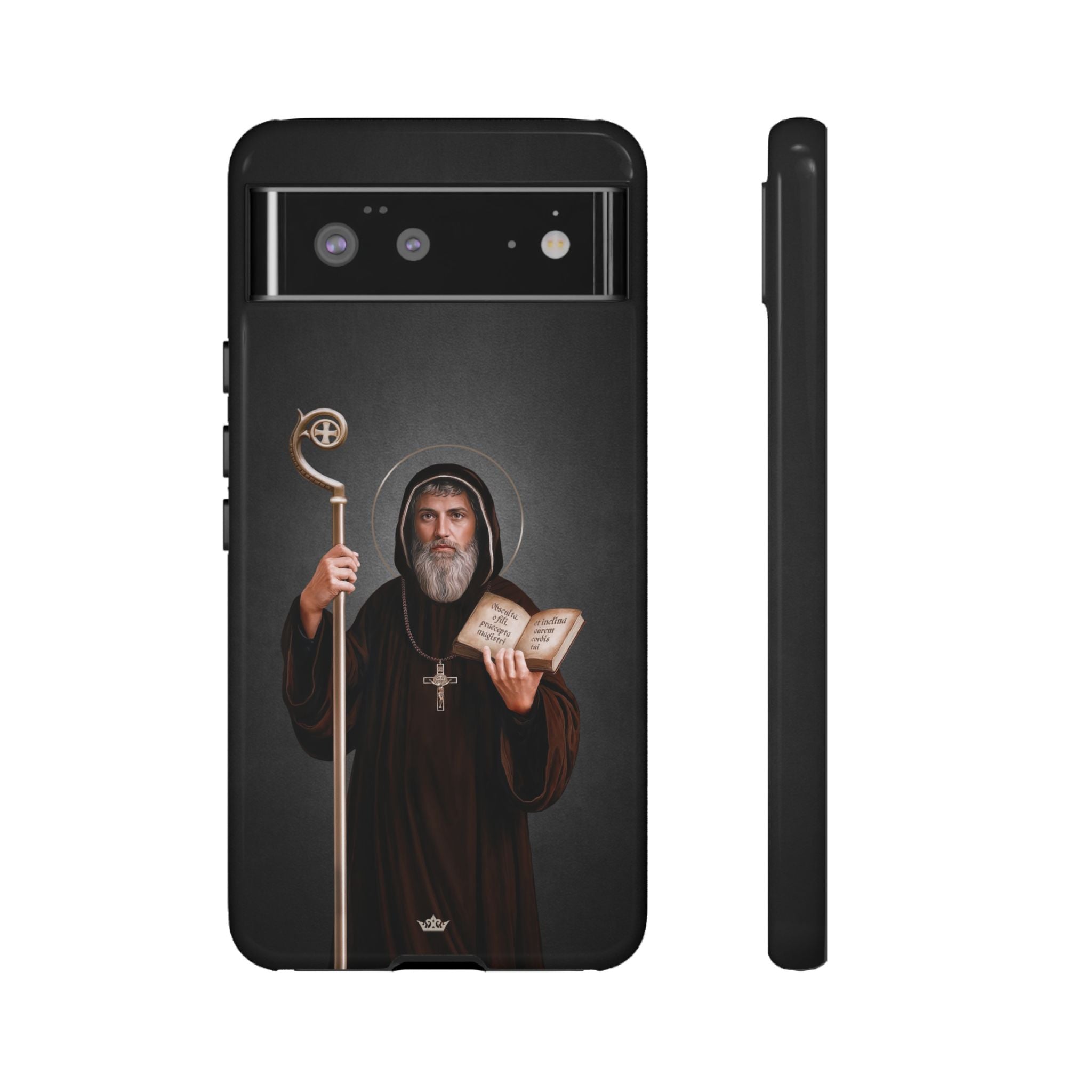 St. Benedict Hard Phone Case (Dark)