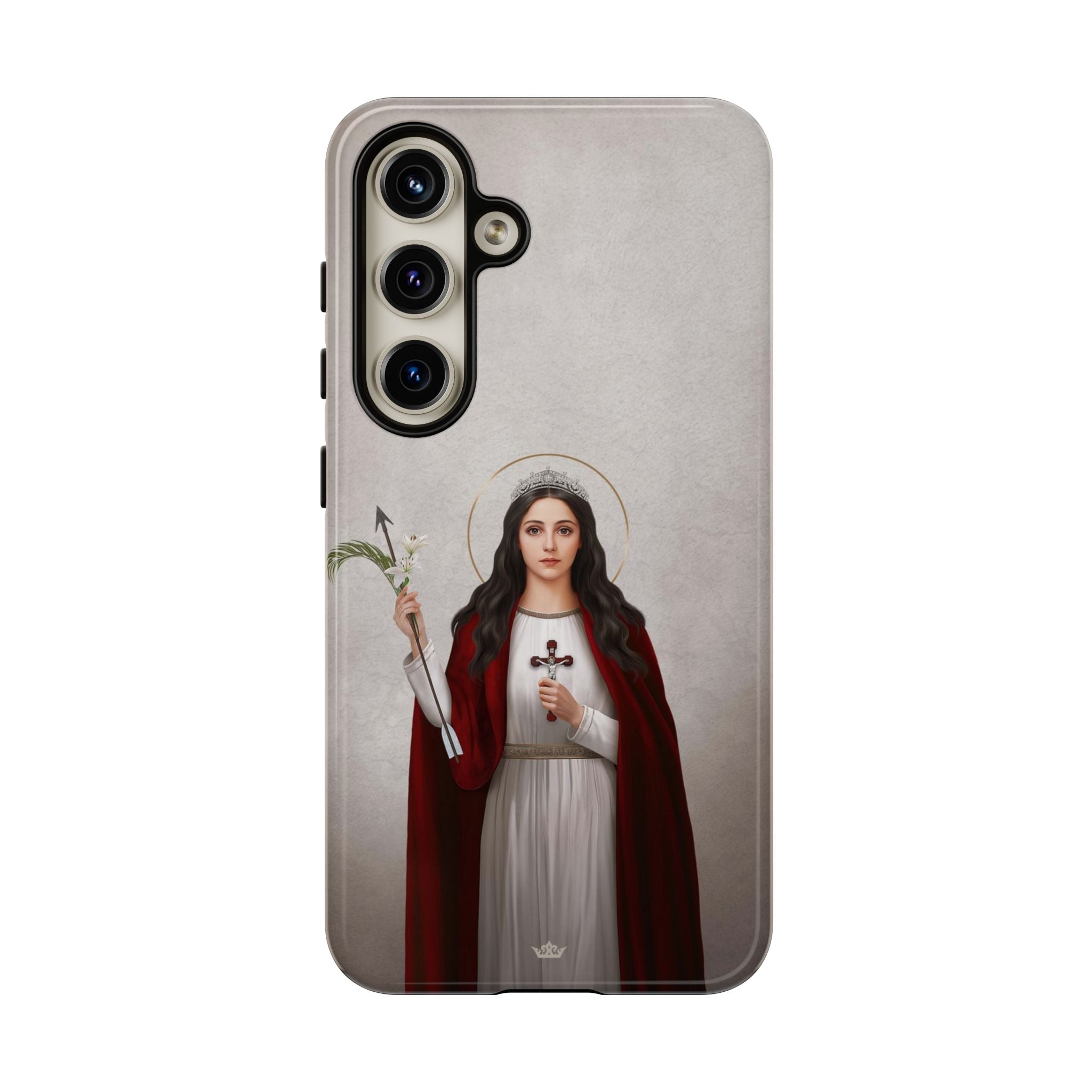 St. Philomena Hard Phone Case (Light)