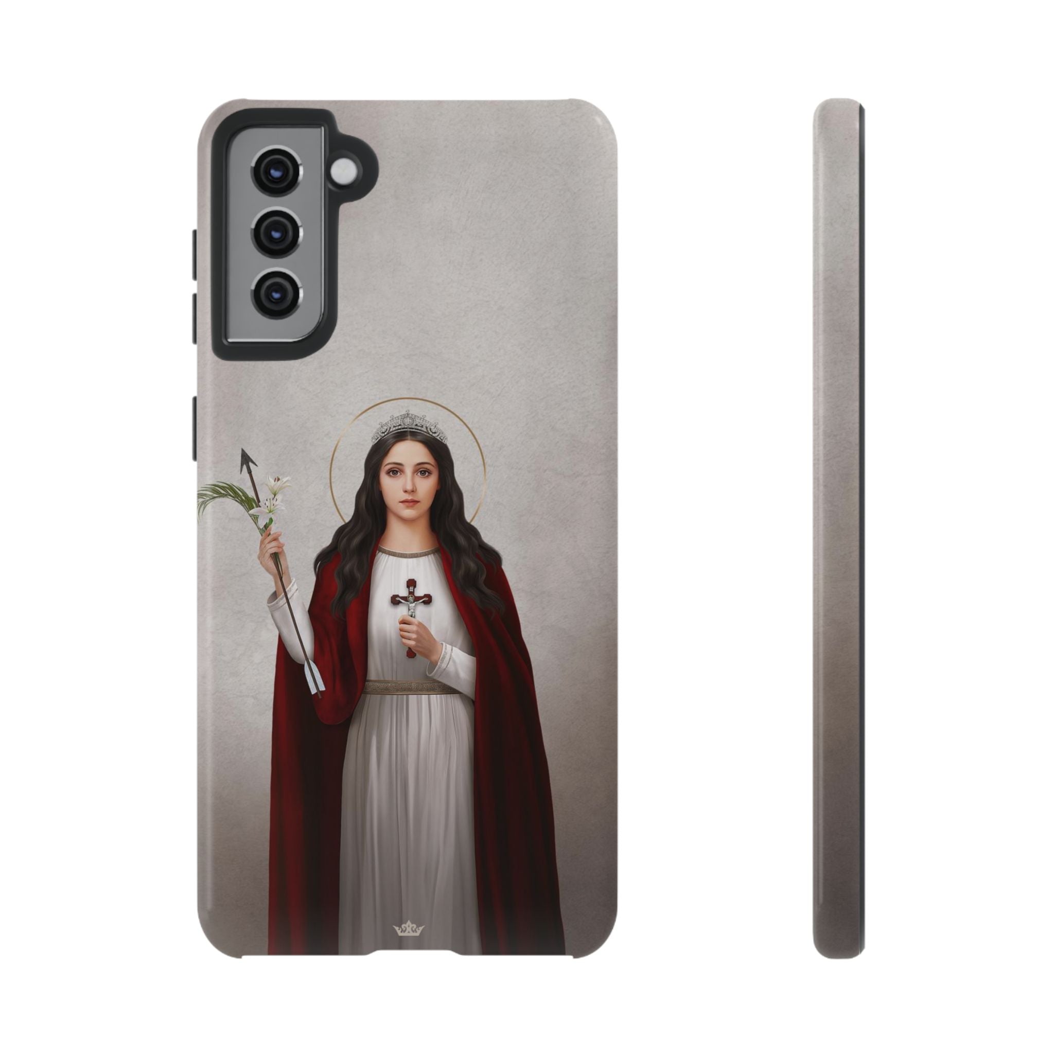 St. Philomena Hard Phone Case (Light)