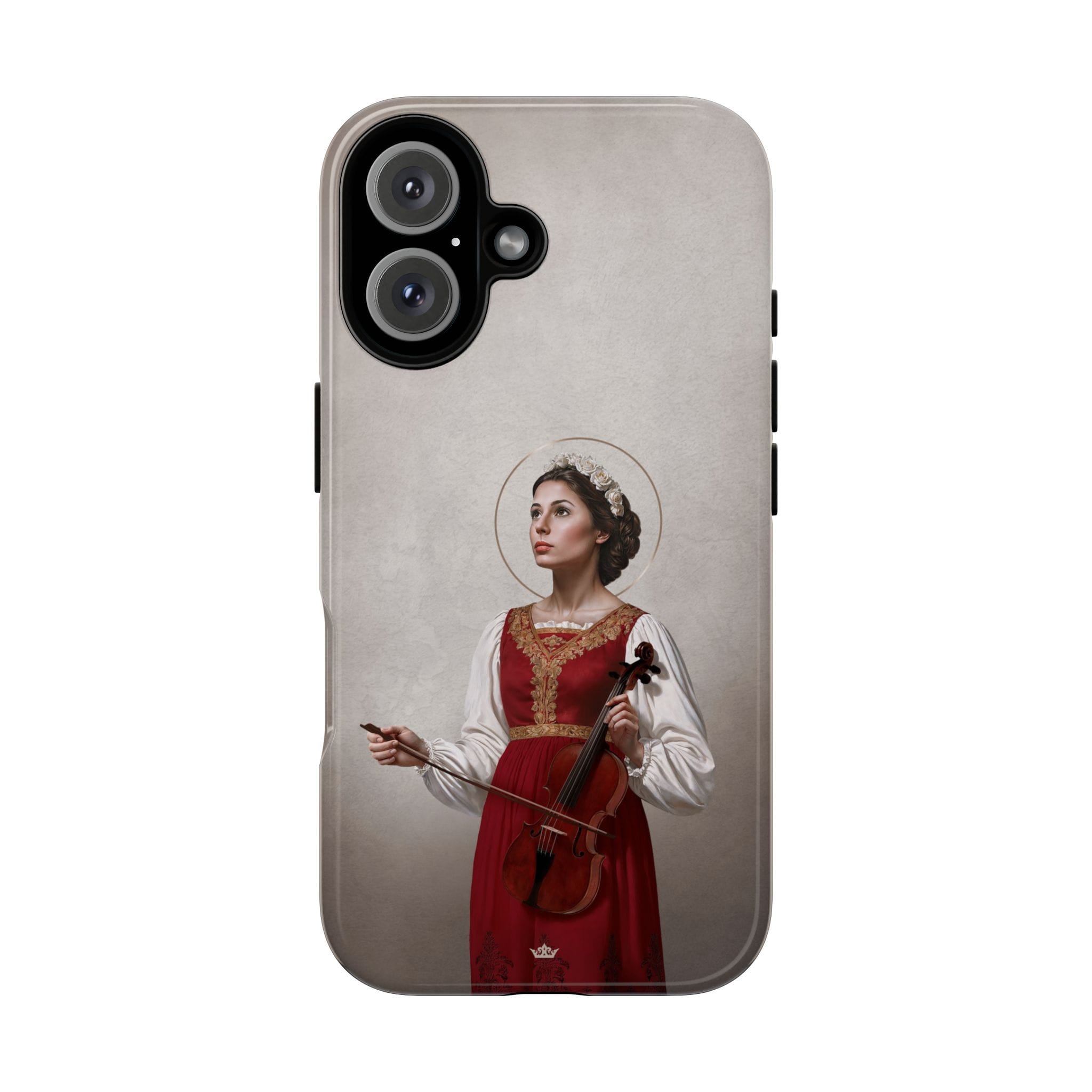 St. Cecilia Hard Phone Case (Light) Copyright VENXARA