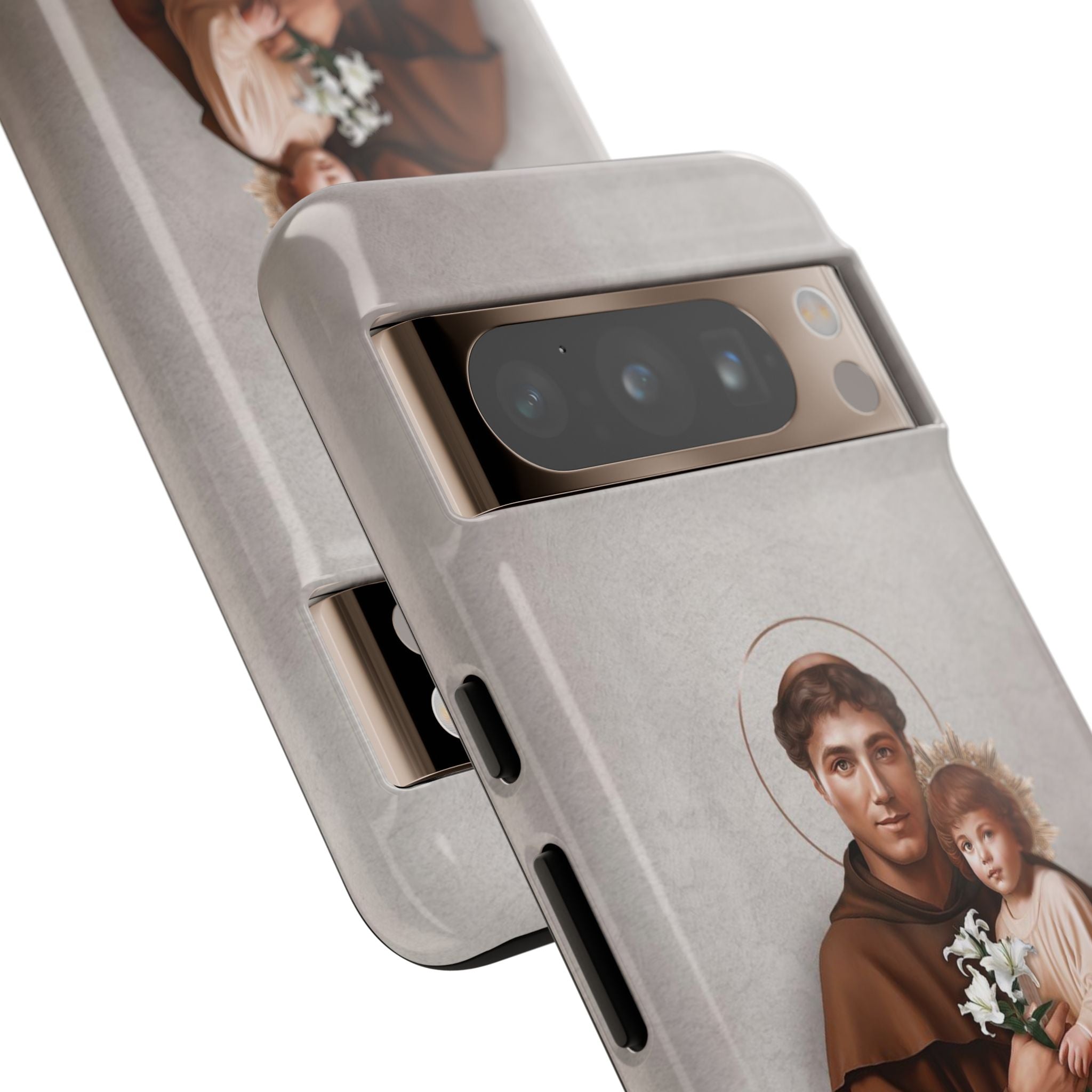 St. Anthony of Padua Hard Phone Case (Light)