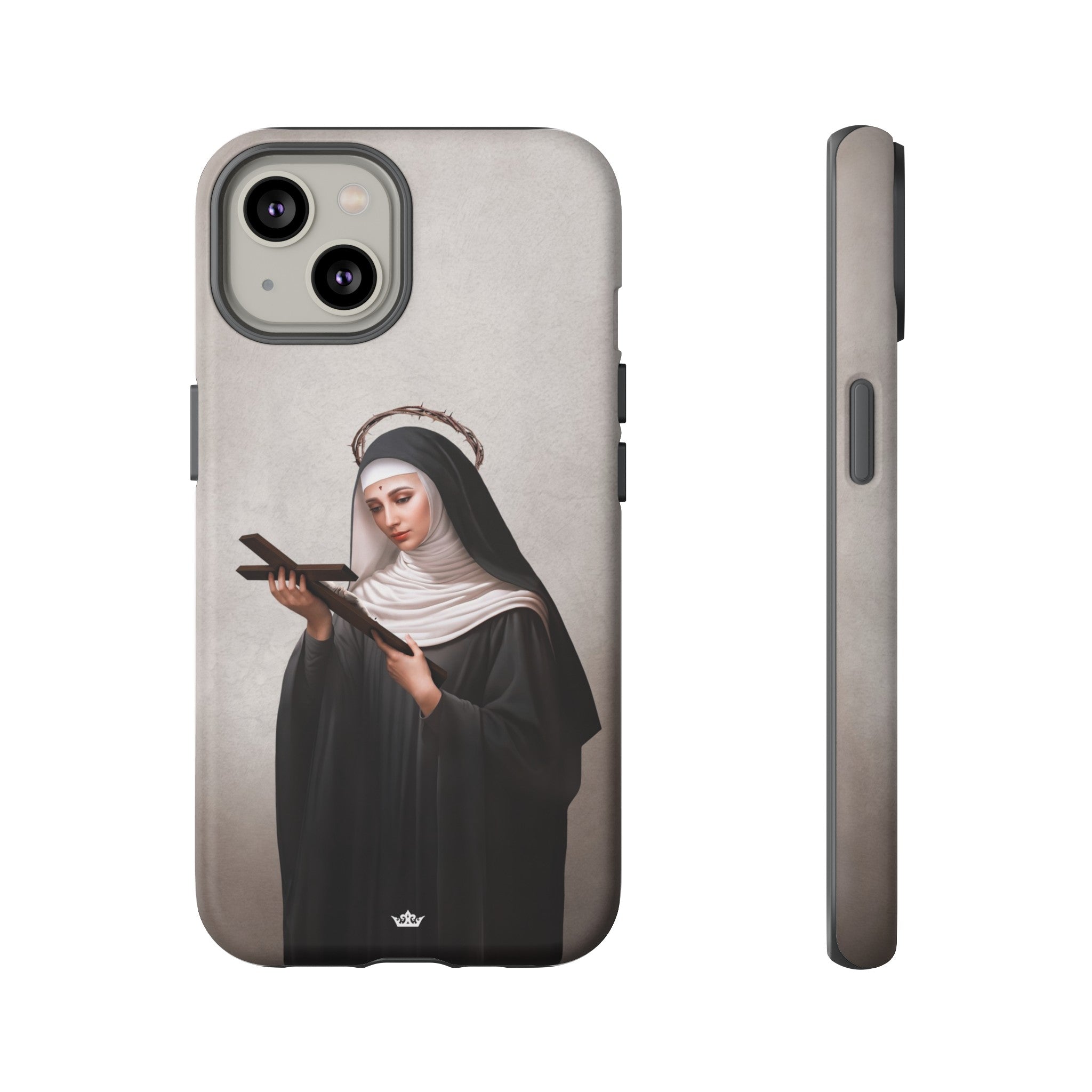 St. Rita of Cascia Hard Phone Case (Light)