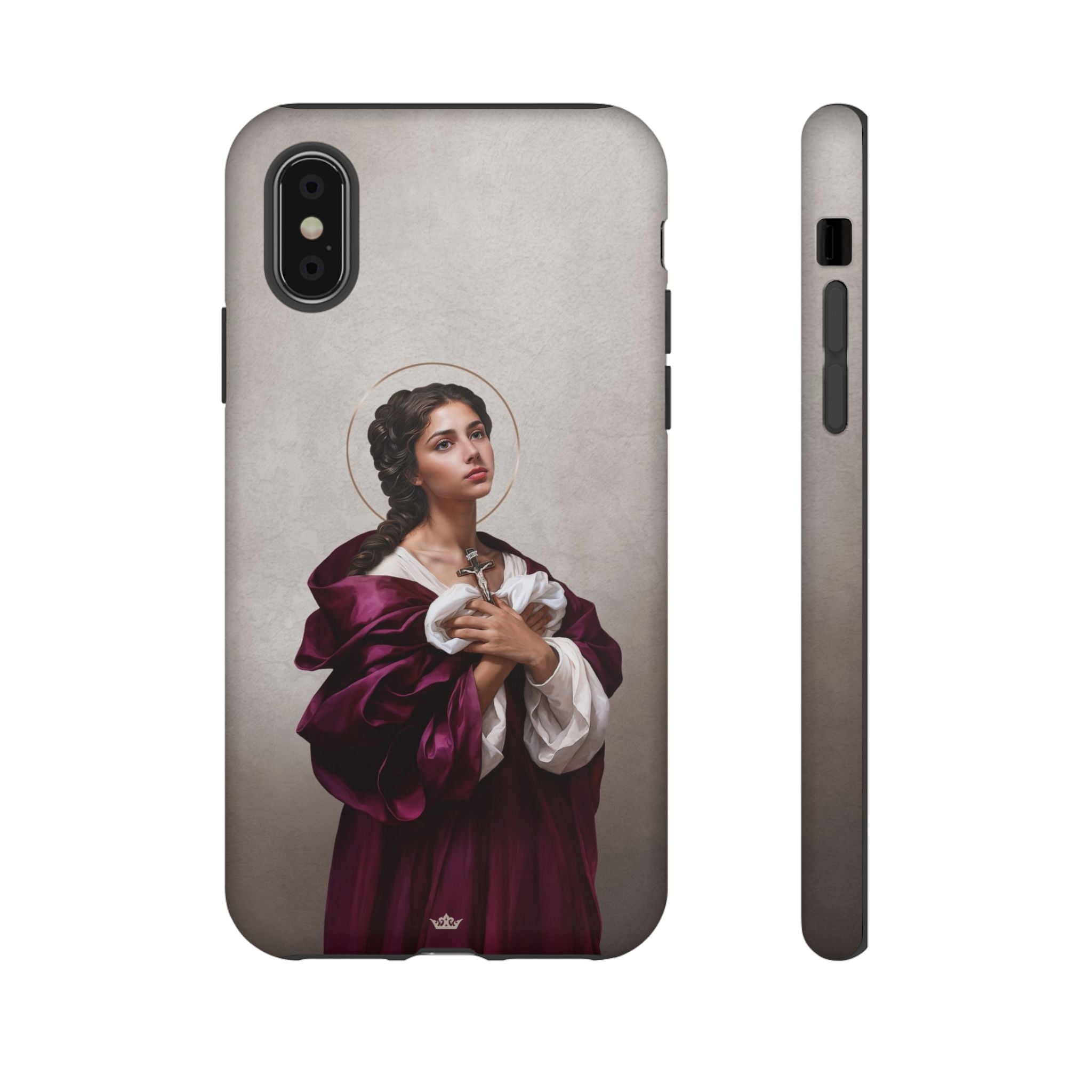 St. Agatha Hard Phone Case (Light)