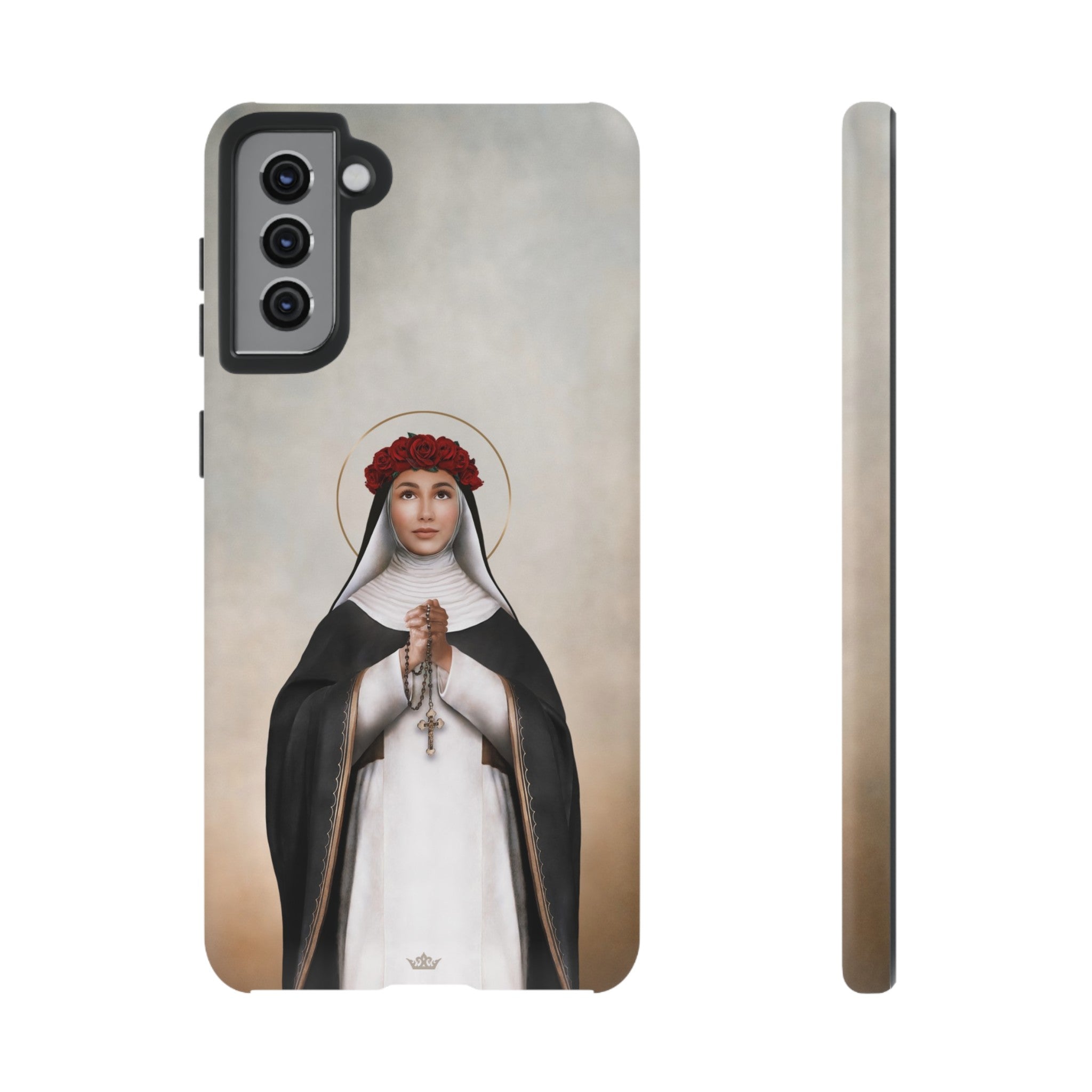St. Rose of Lima Hard Phone Case (Light)