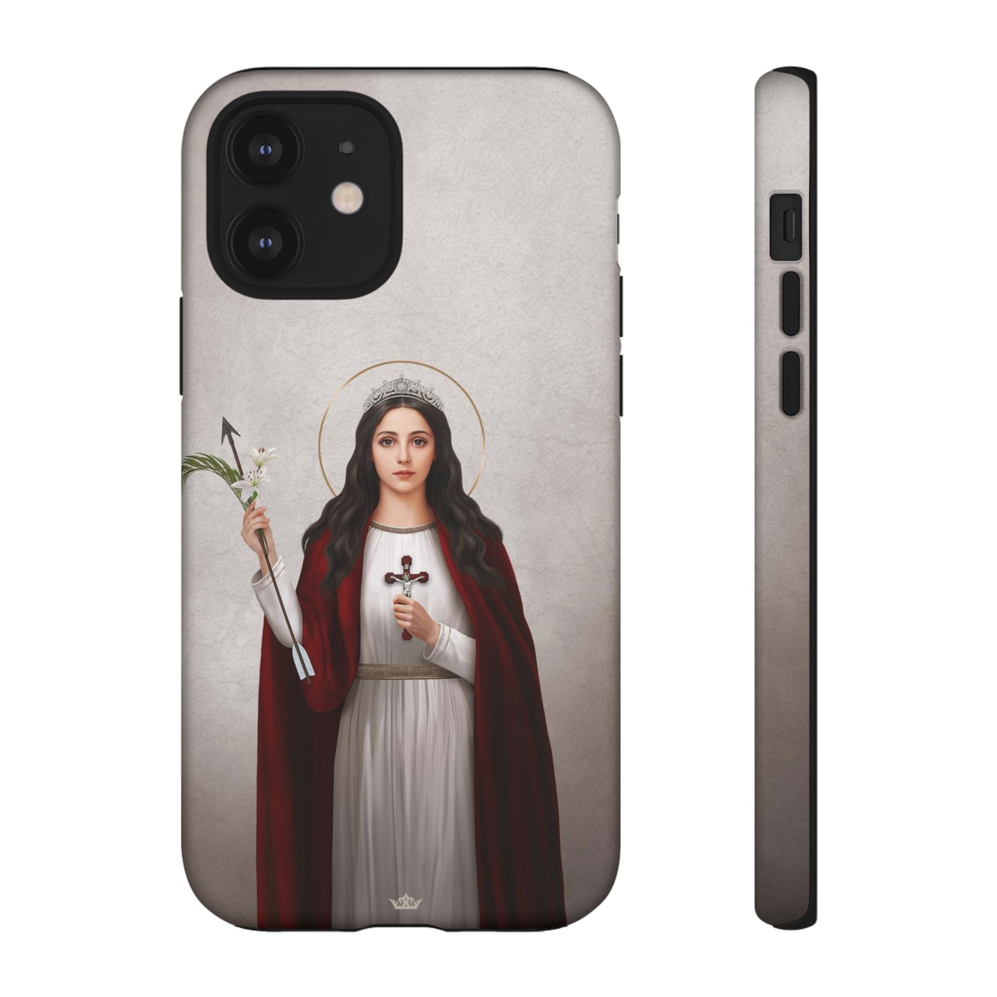 St. Philomena Hard Phone Case (Light)