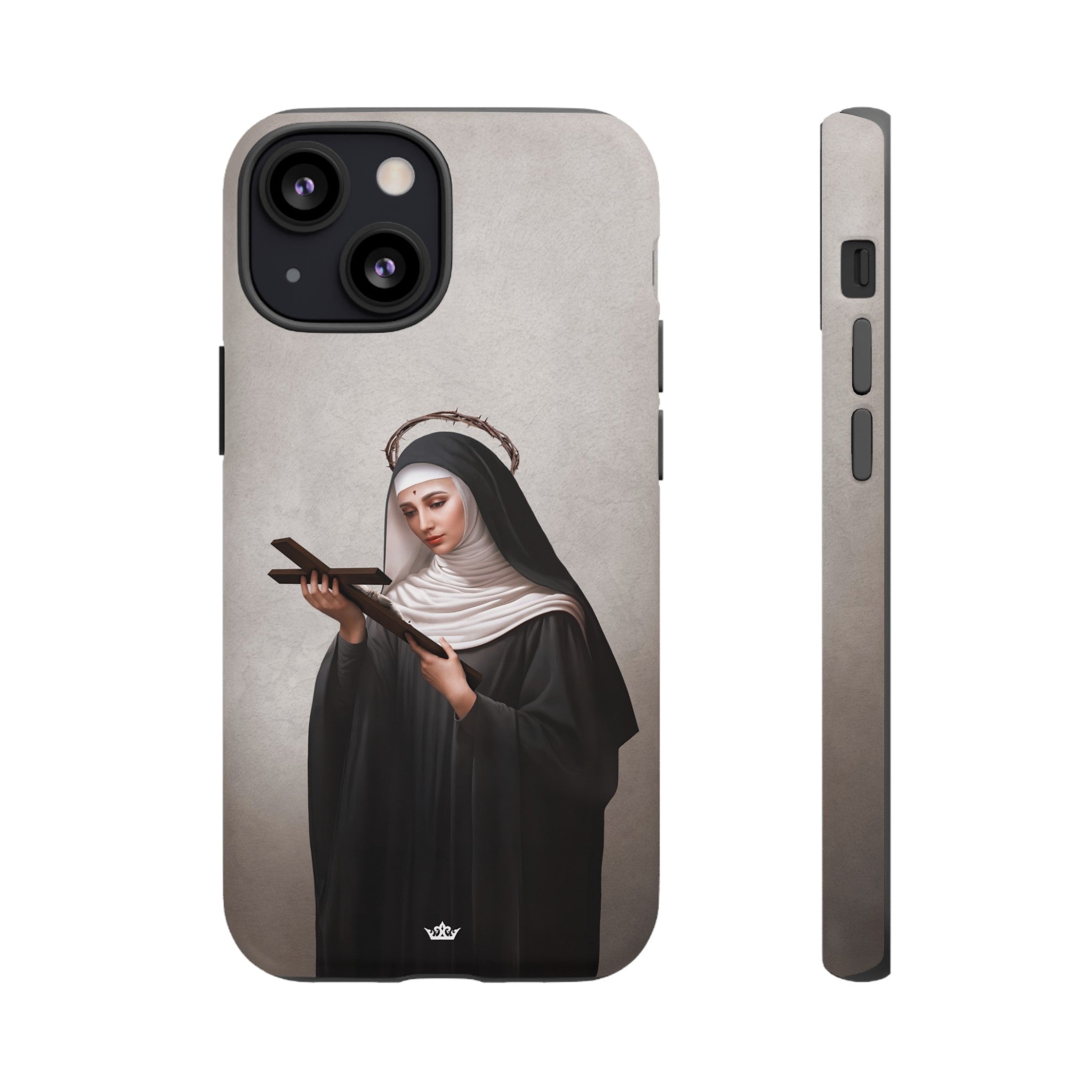 St. Rita of Cascia Hard Phone Case (Light)