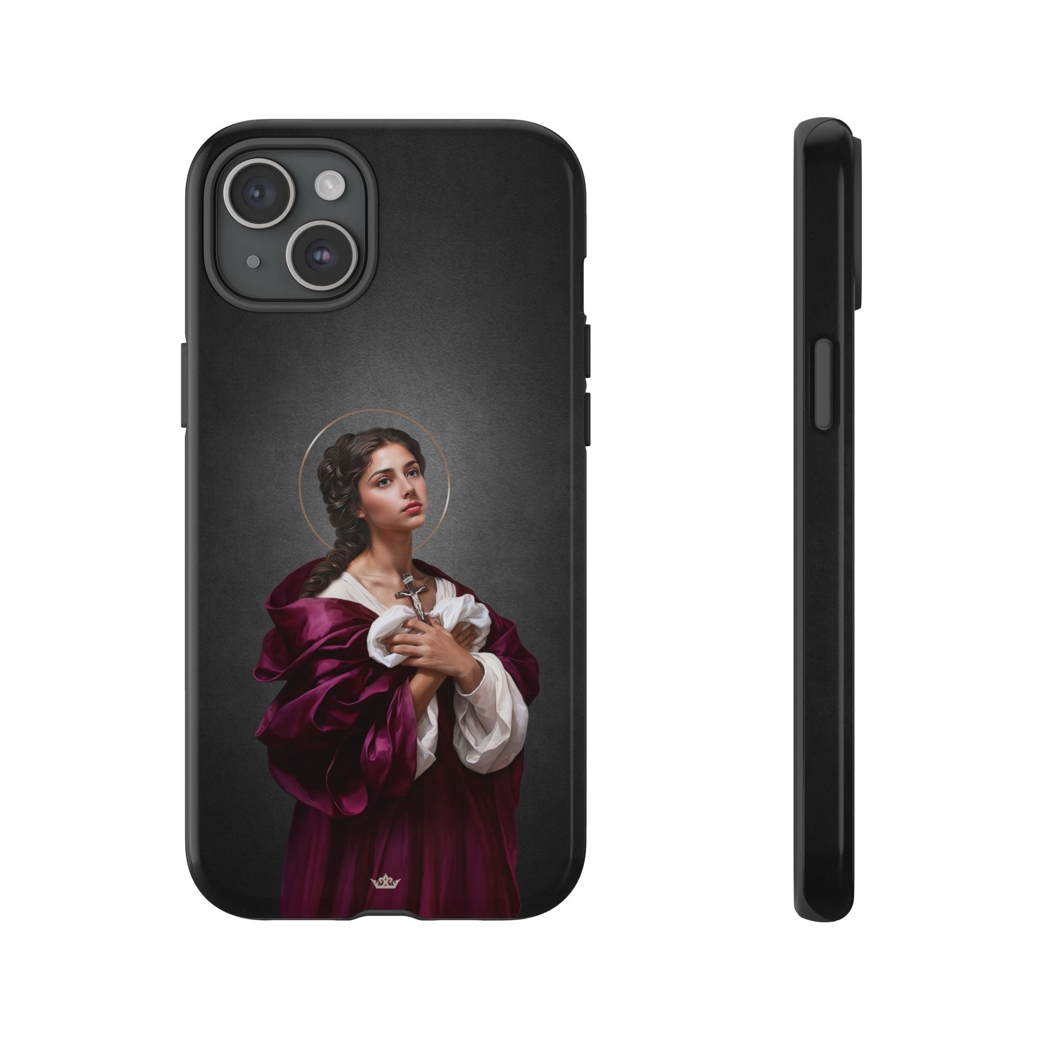 St. Agatha Hard Phone Case (Dark)