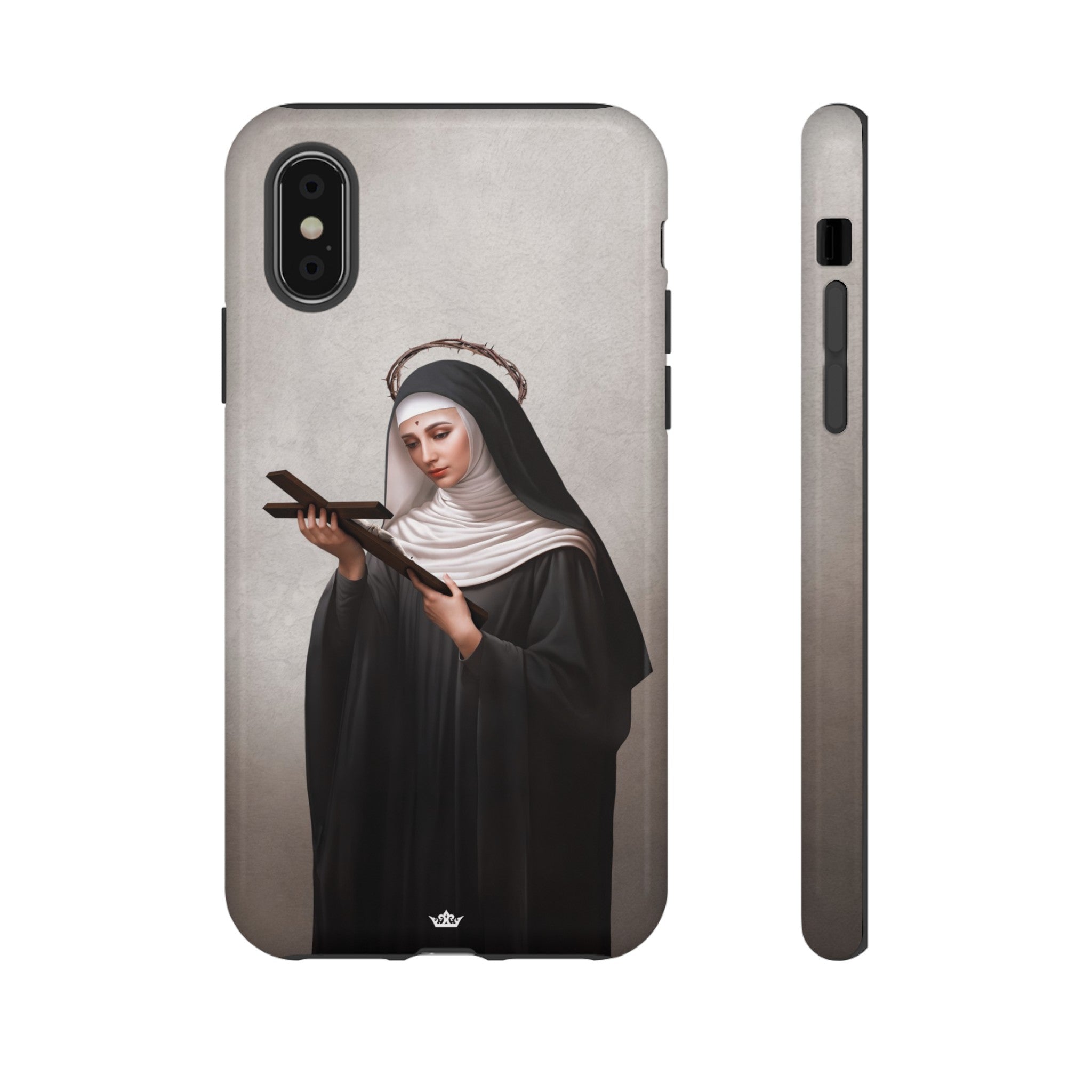 St. Rita of Cascia Hard Phone Case (Light)