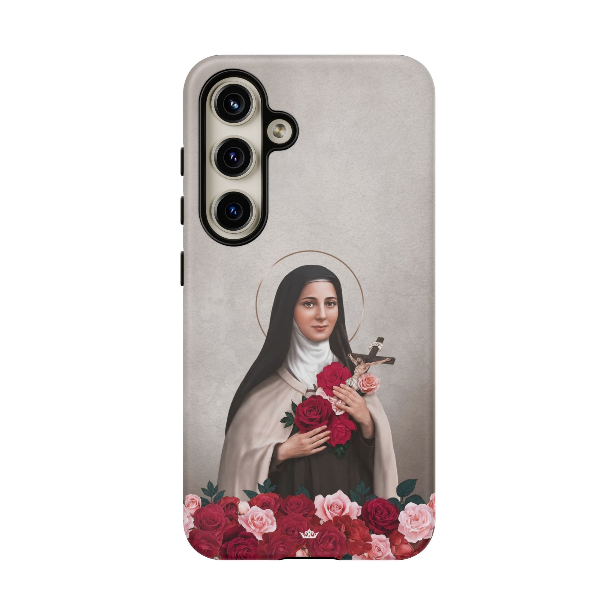 St. Therese of Lisieux Hard Phone Case (Light) Copyright VENXARA