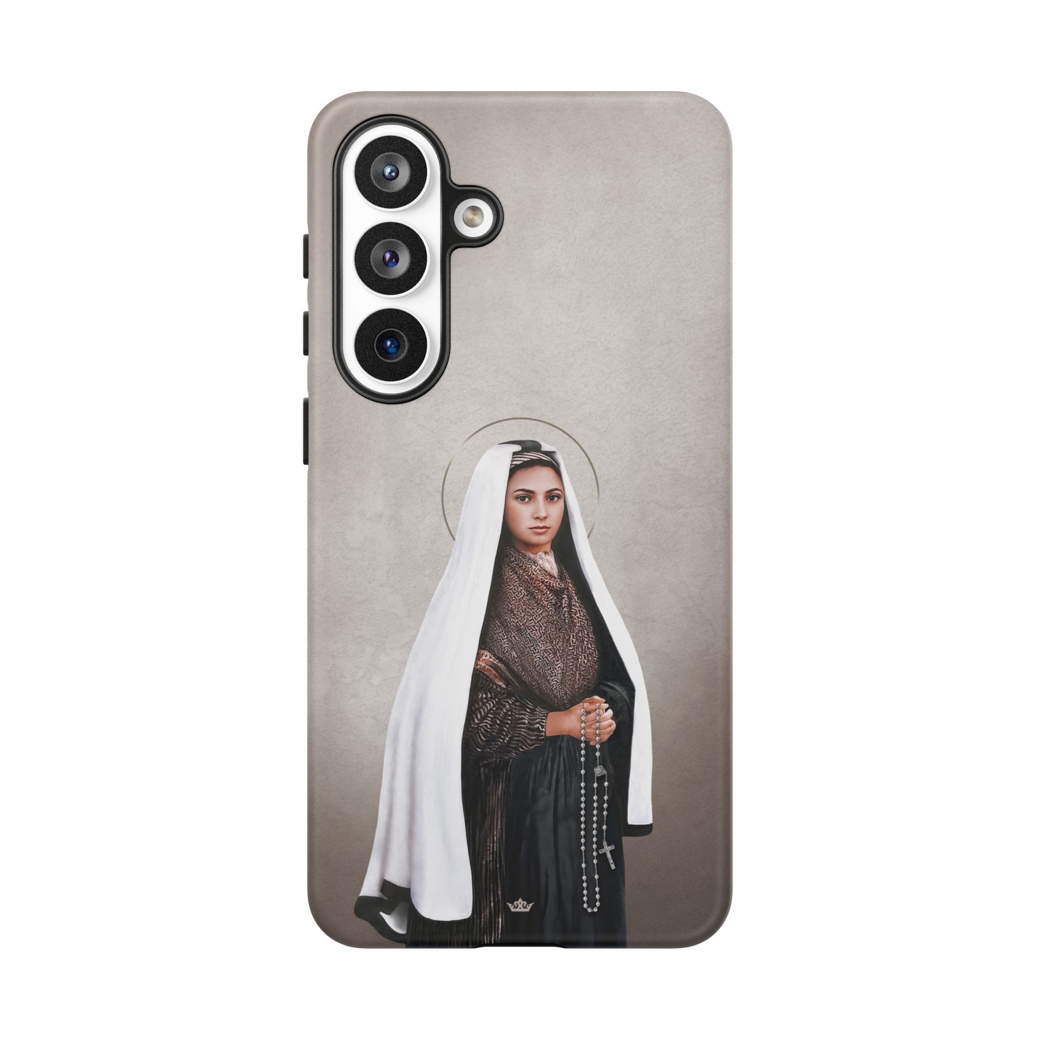 St. Bernadette Hard Phone Case (Light) Copyright VENXARA
