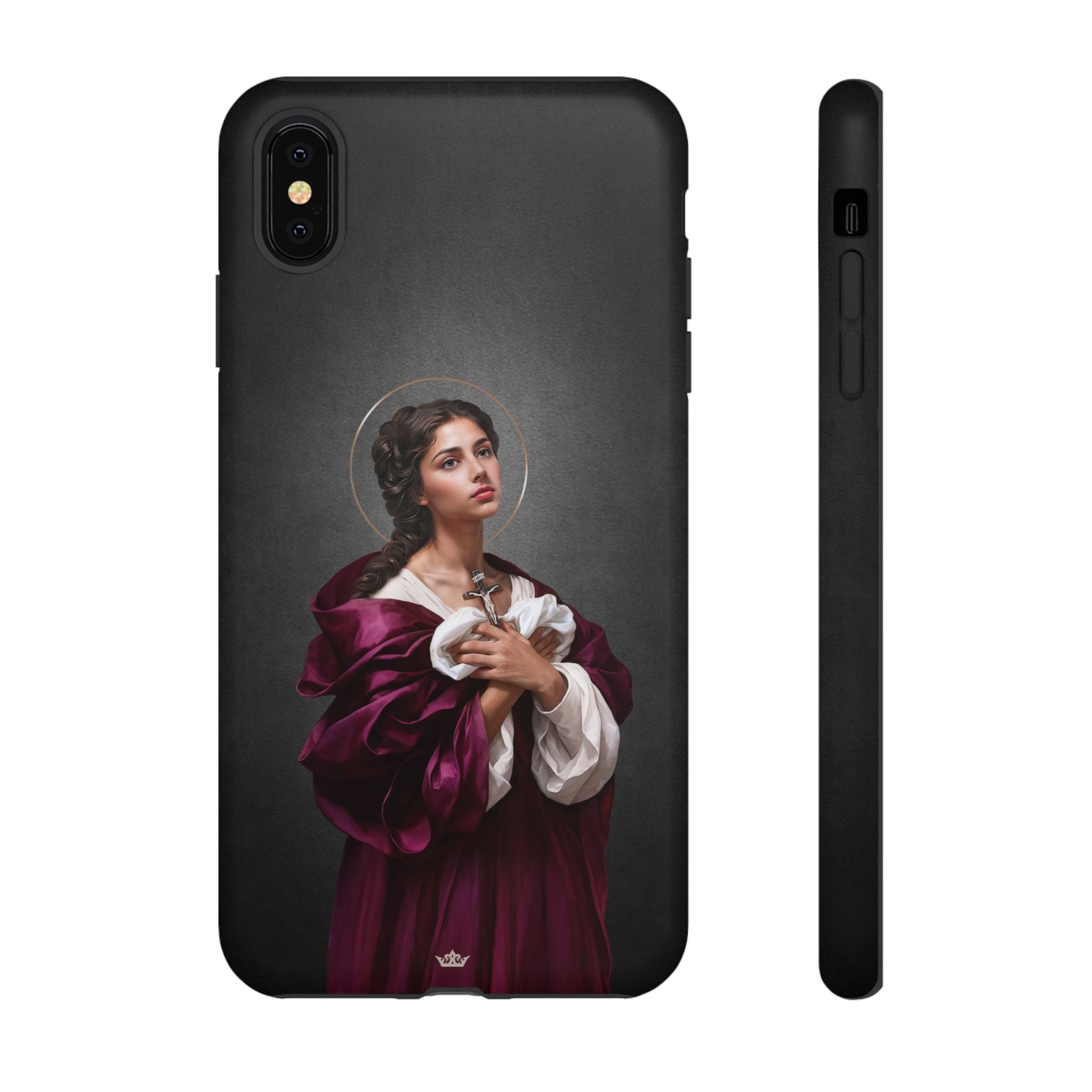 St. Agatha Hard Phone Case (Dark)