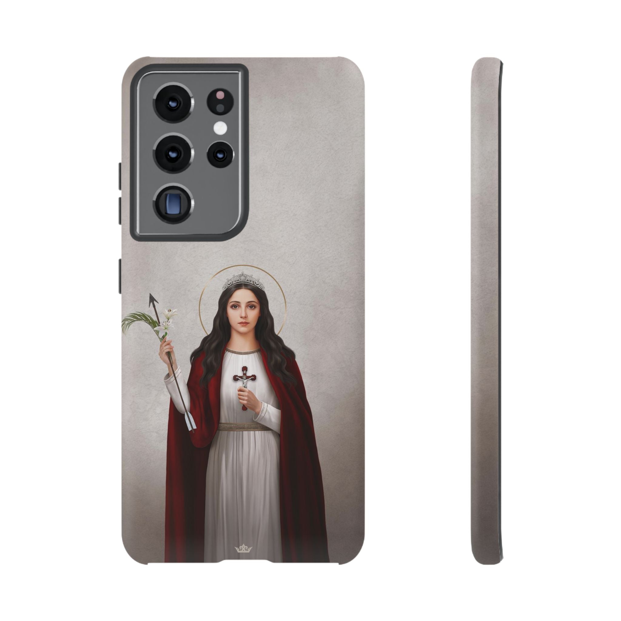 St. Philomena Hard Phone Case (Light)