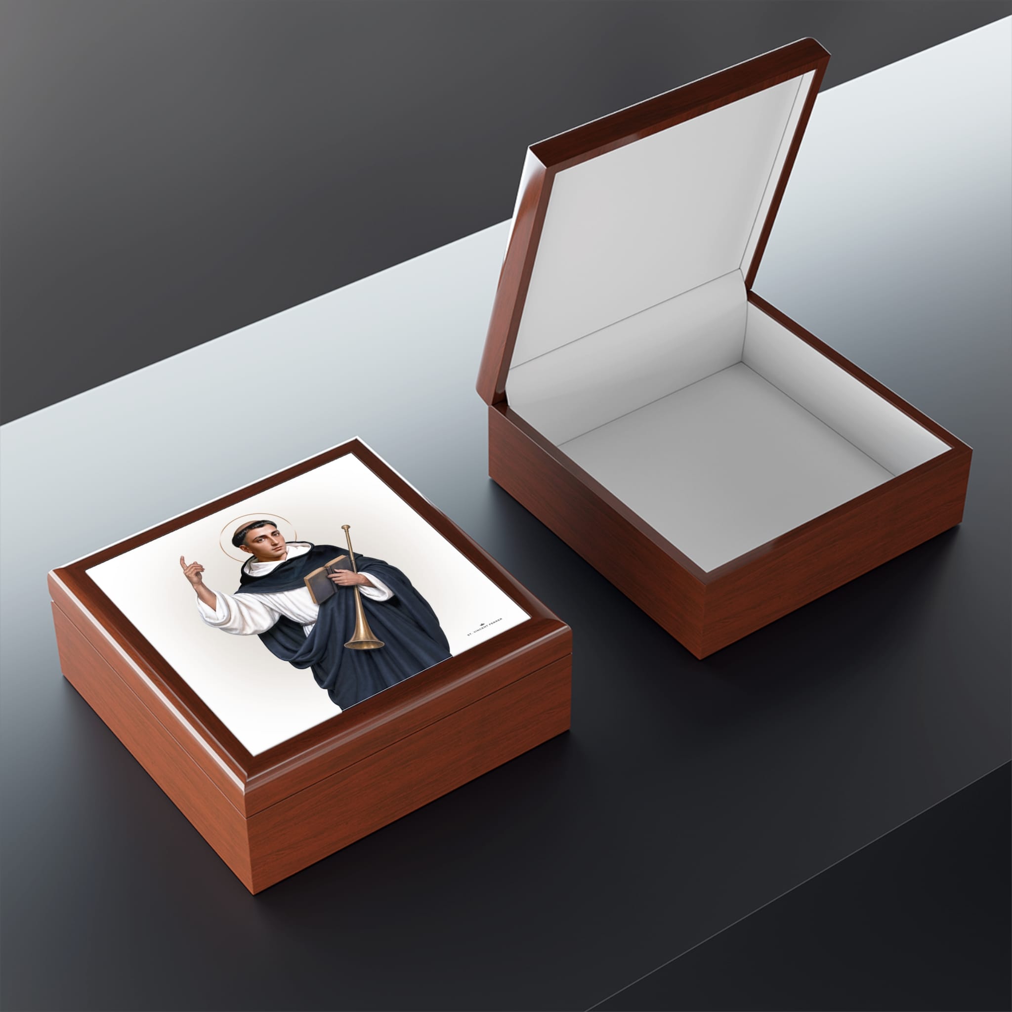 St. Vincent Ferrer Keepsake Box Copyright VENXARA