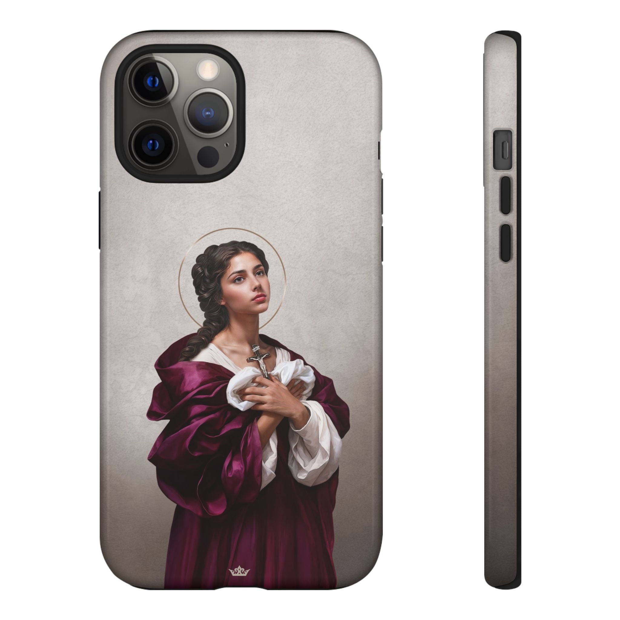 St. Agatha Hard Phone Case (Light)