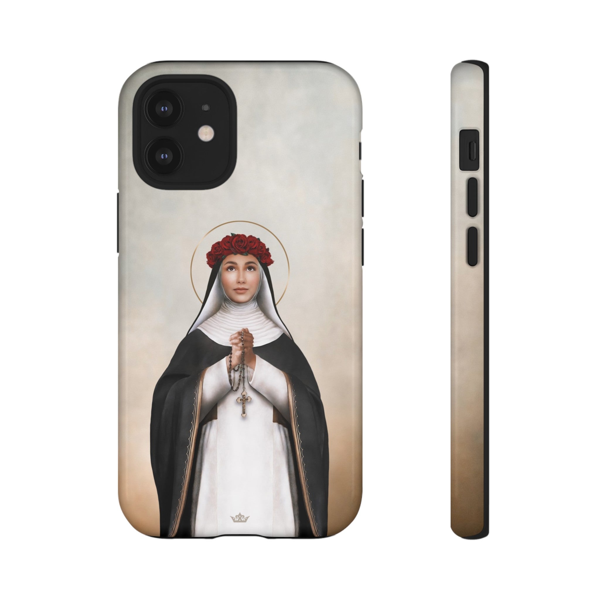 St. Rose of Lima Hard Phone Case (Light)