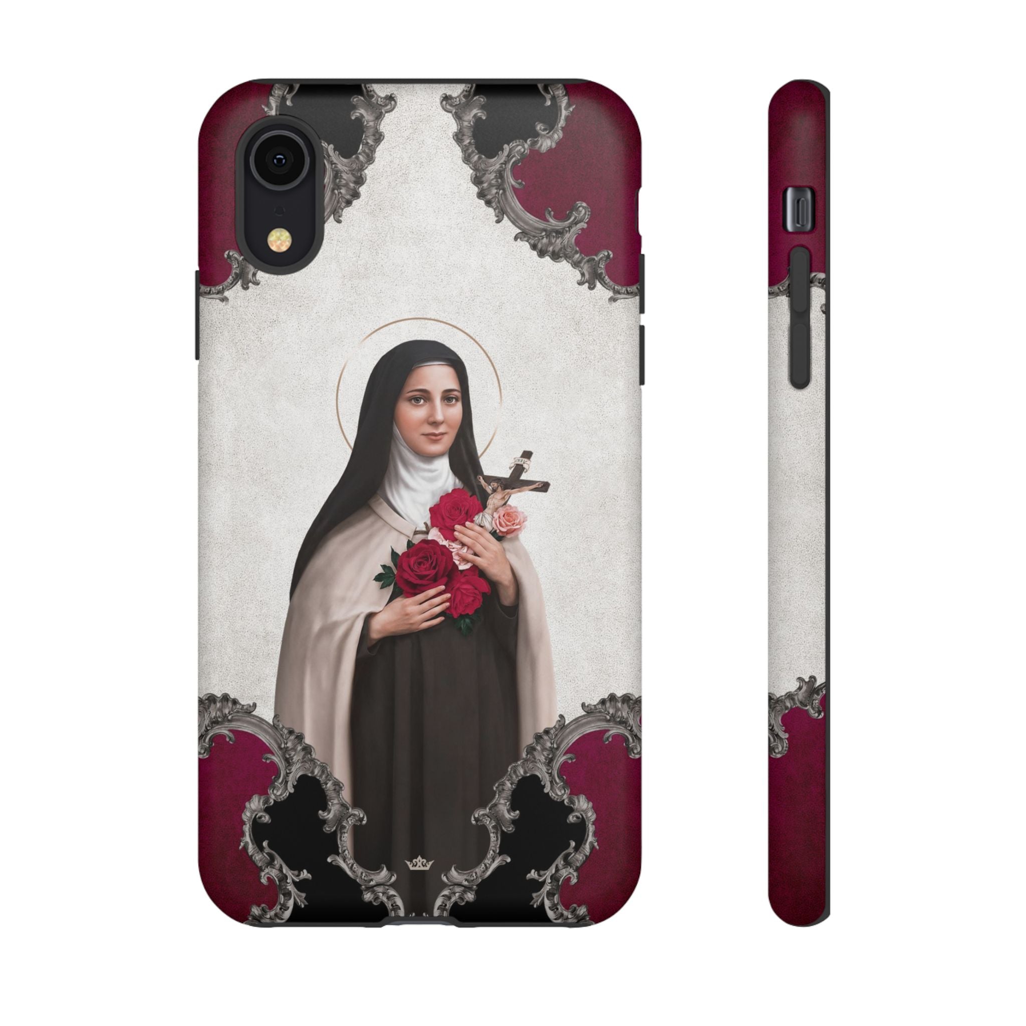 St. Therese of Lisieux Hard Phone Case (Baroque)